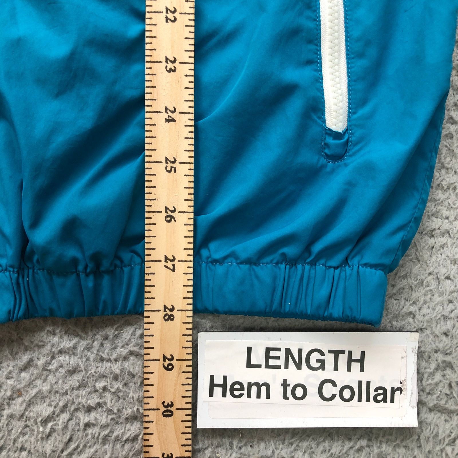 Volcom Volcom Mesh Lined Windbreaker Jacket Hoodie Men L Teal Blue Size US L / EU 52-54 / 3 - 8 Thumbnail