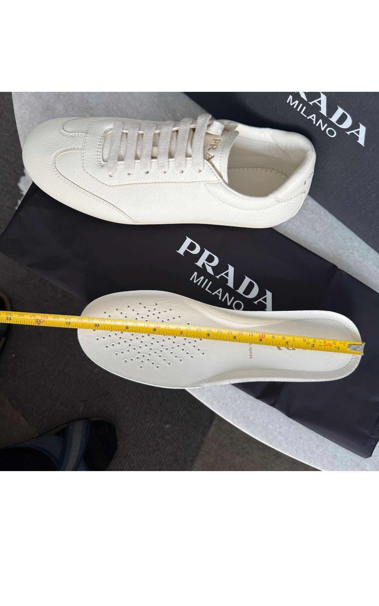 Prada Leather Torpedo Sneakers Size US 7 / EU 40 - 7 Thumbnail