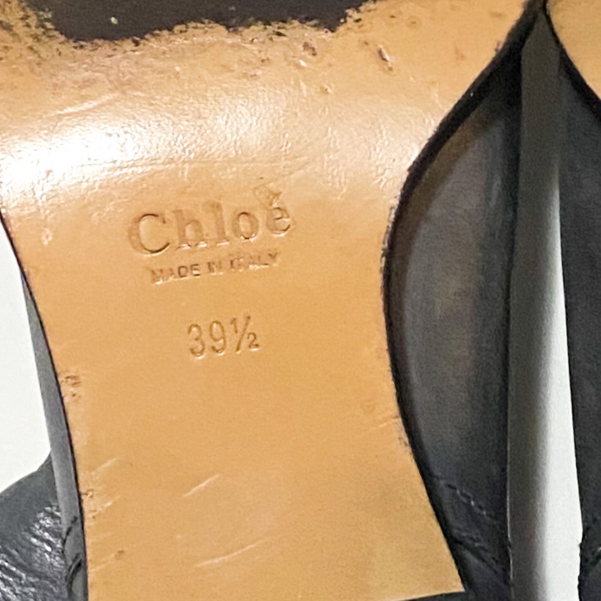 Chloe Chloé Knee High Leather Boots Grey Distressed Size 39.5 Size US 9.5 / IT 39.5 - 7 Thumbnail
