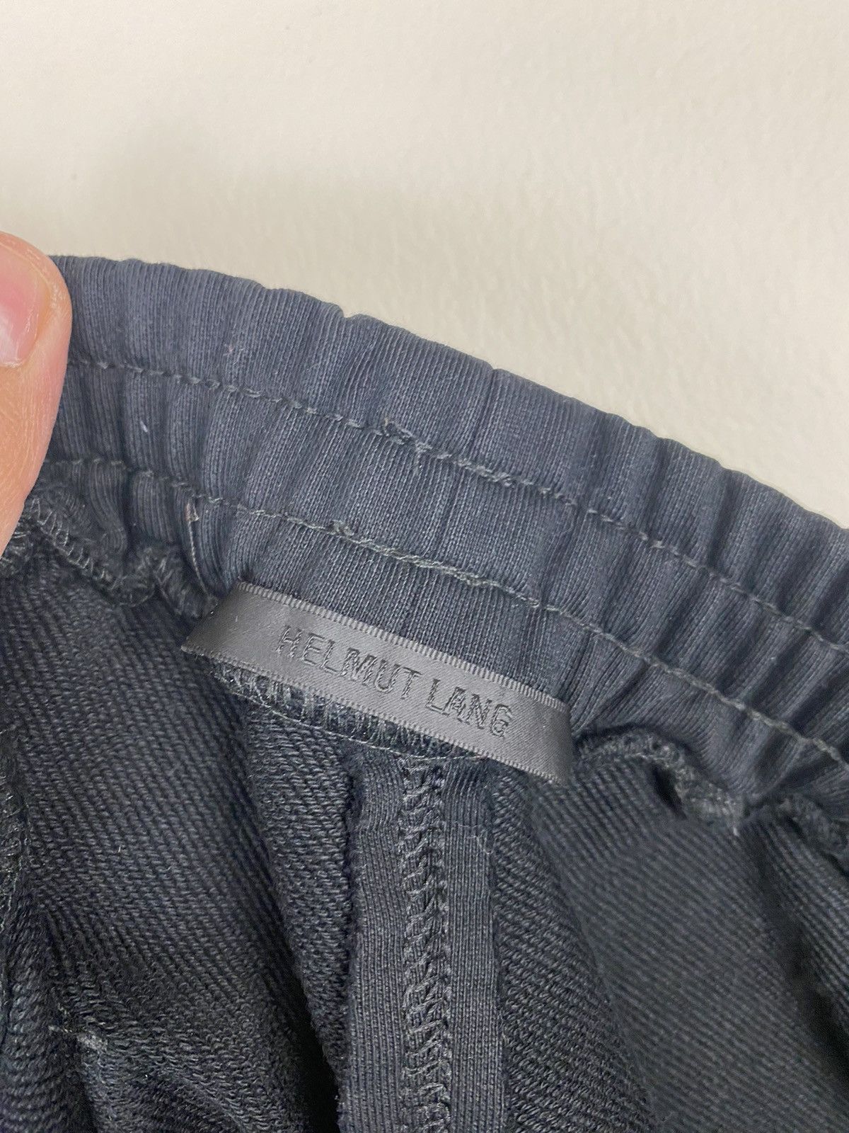 Helmut Lang Black Helmut Lang Sweat Pants Fits Multiple Sizes Size US 32 / EU 48 - 8 Thumbnail