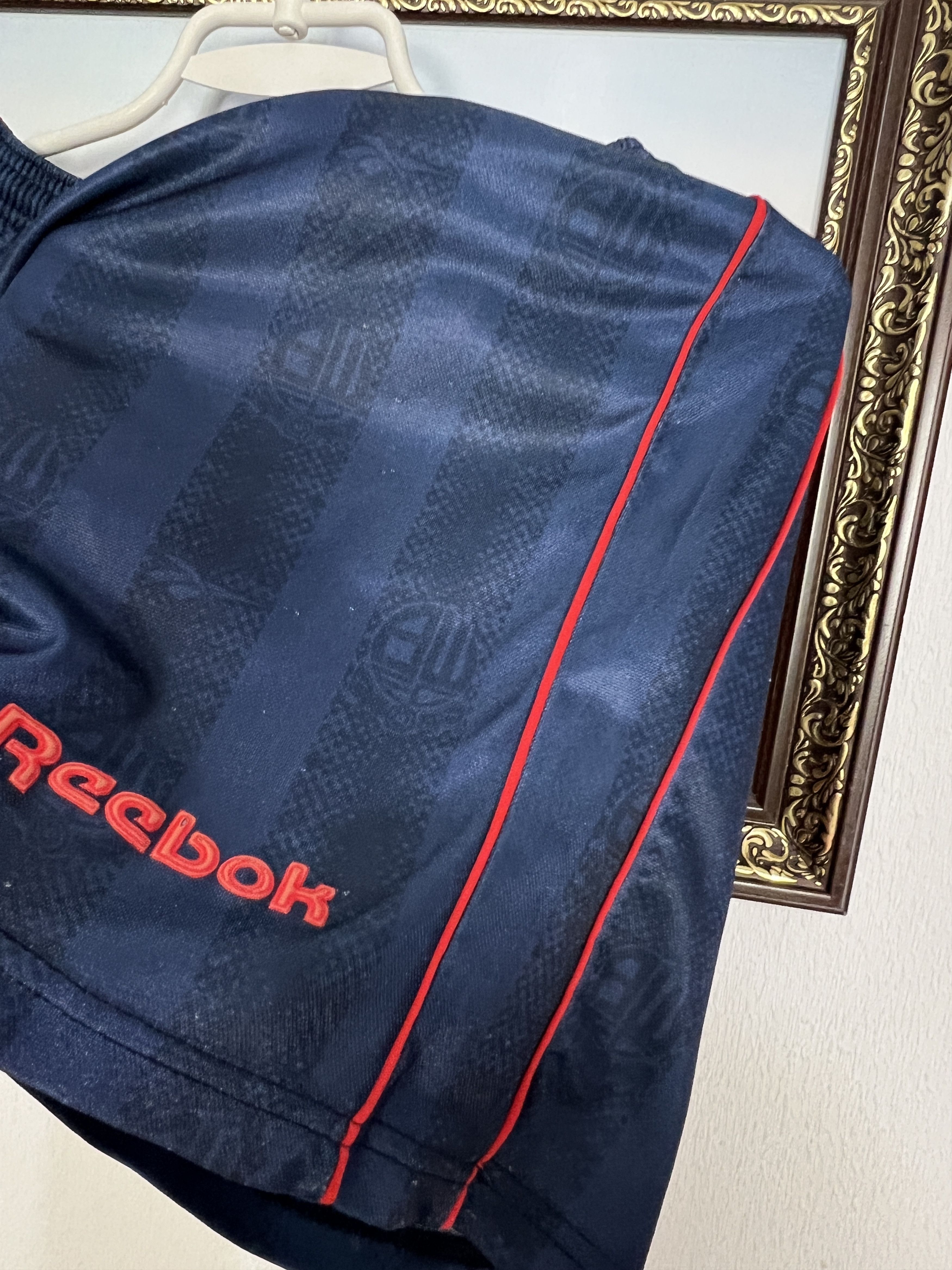 Reebok Vintage Bolton Wanderers Football Shorts Soccer Athletic Size US 30 / EU 46 - 7 Thumbnail