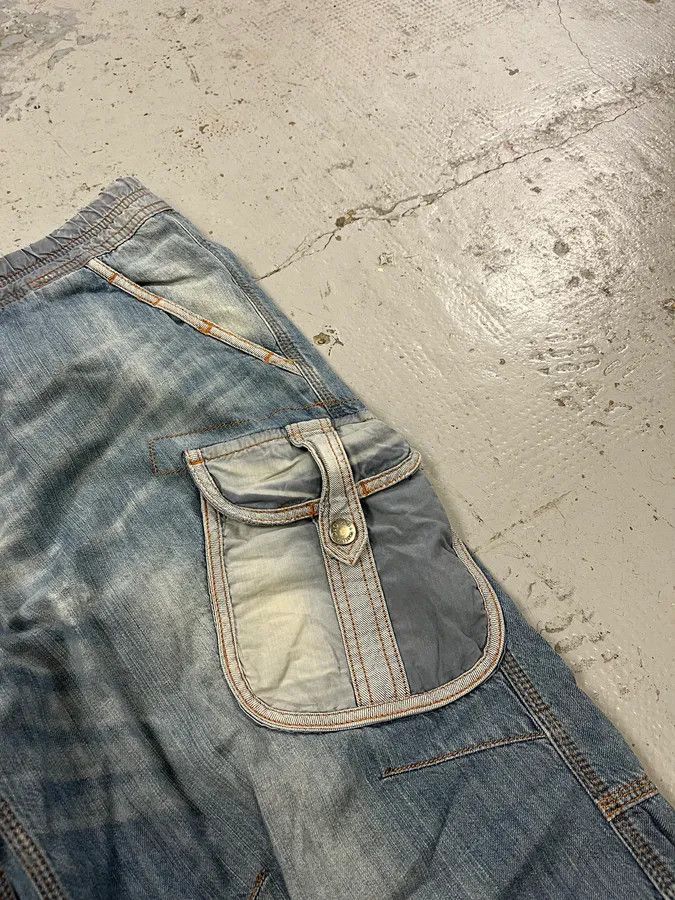 Dolce & Gabbana SS2006 Dolce & Gabbana Cargo Fluid Denim Jeans Size US 37 - 7 Thumbnail