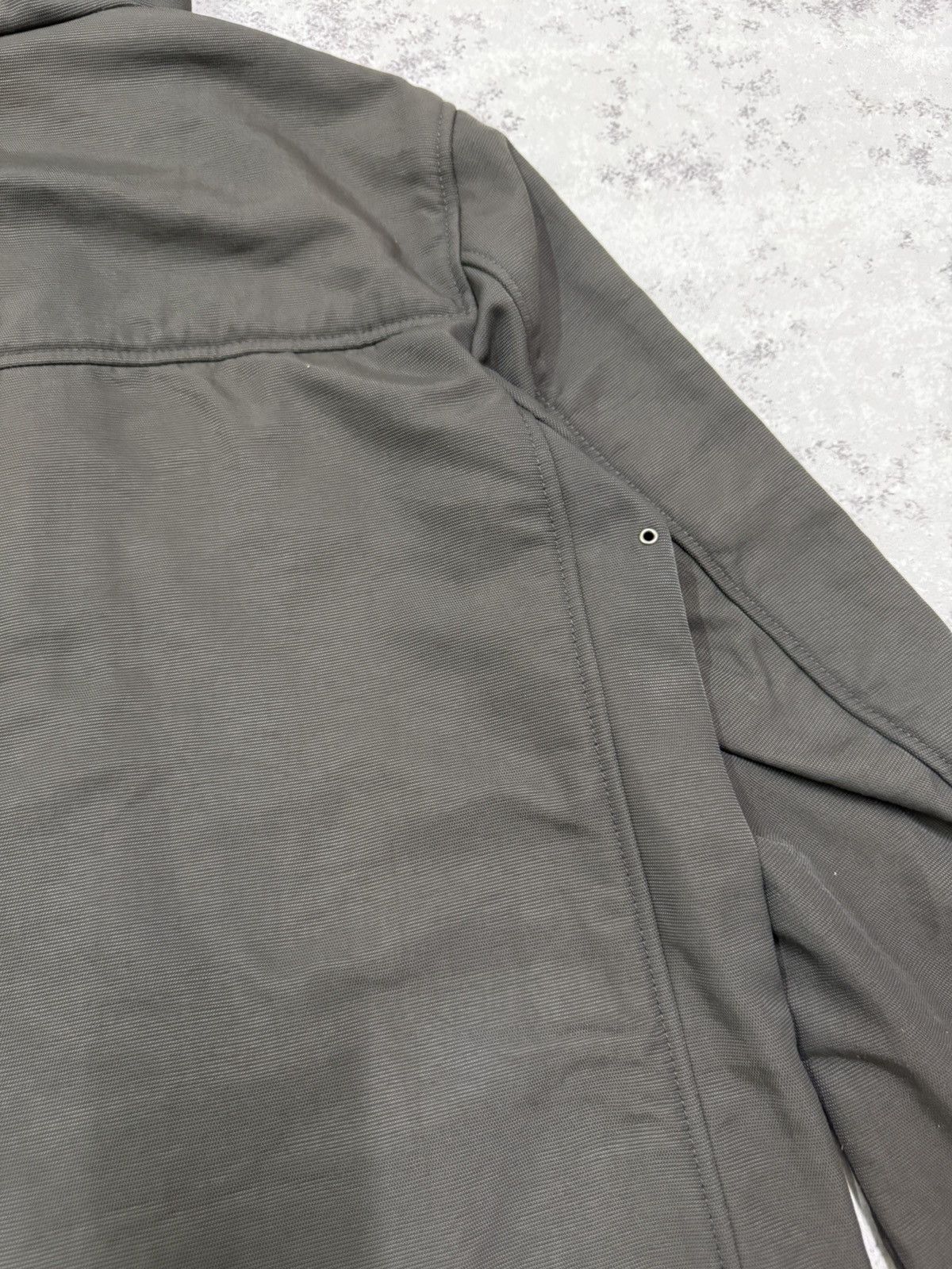 Jun Men Velvet Lined Parka Jacket Dark Green