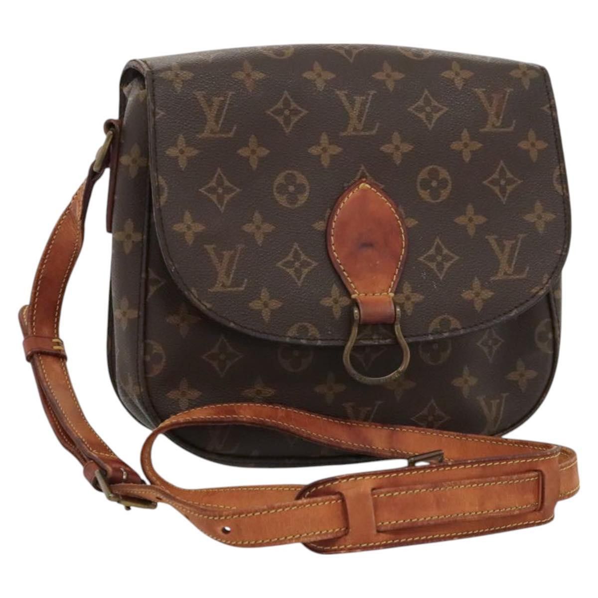 Louis Vuitton Monogram Saint Cloud Gm Shoulder Bag M51242 Lv Auth Bd1467, Women's