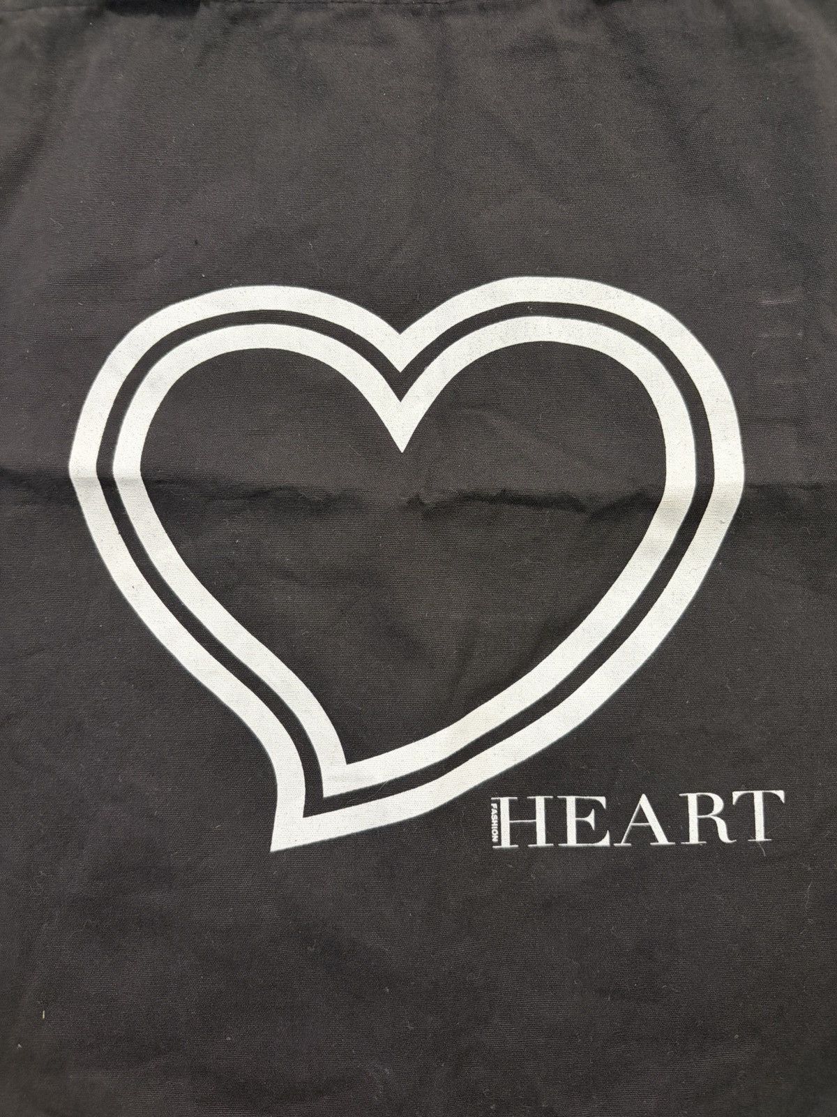 Number (N)ine Crying Heart Cotton Tote Bag Size ONE SIZE - 4 Thumbnail