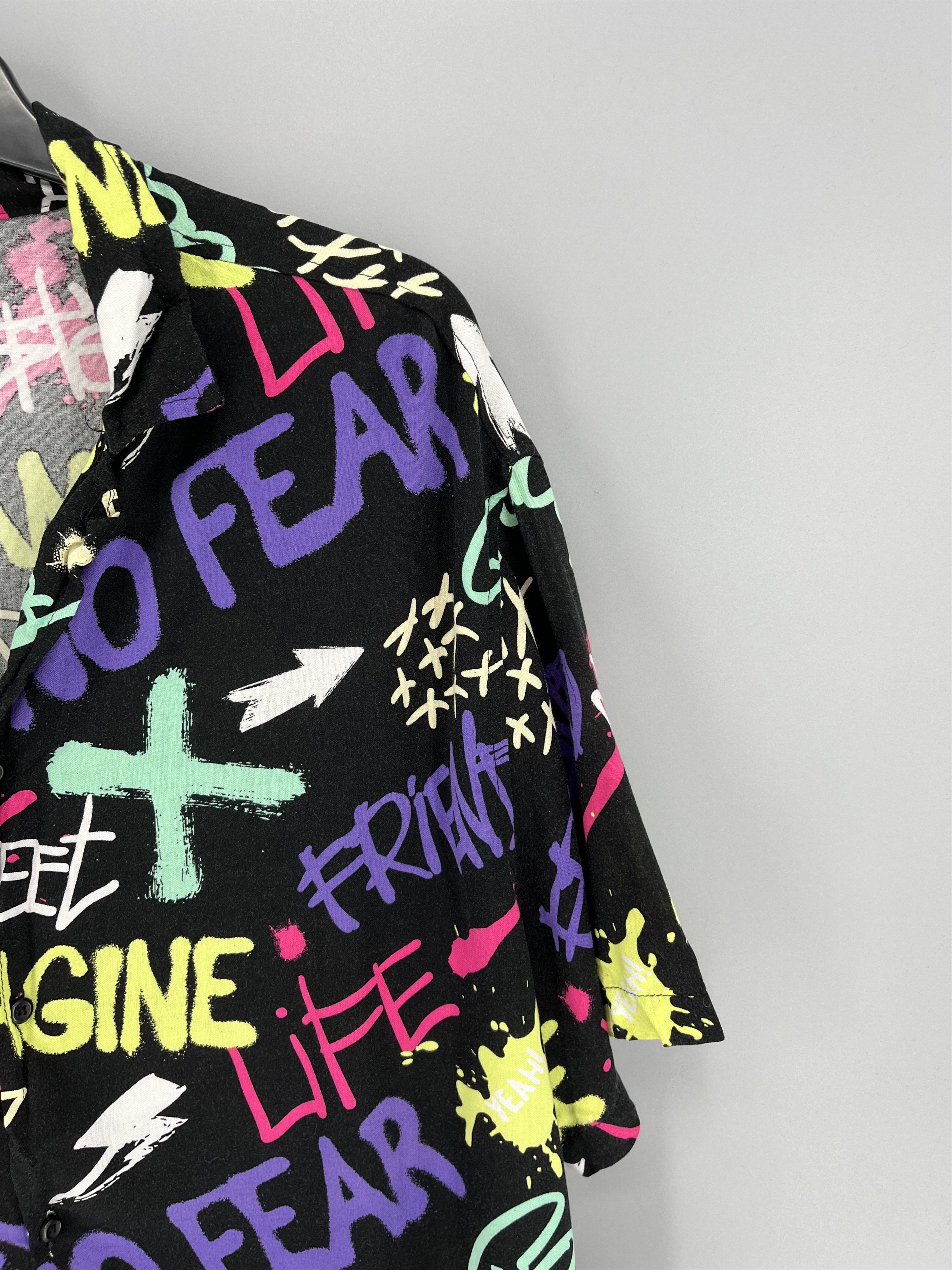 Vintage Vintage Art Streetwear Hawaiian Travis Scott style Size US XXL / EU 58 / 5 - 8 Thumbnail
