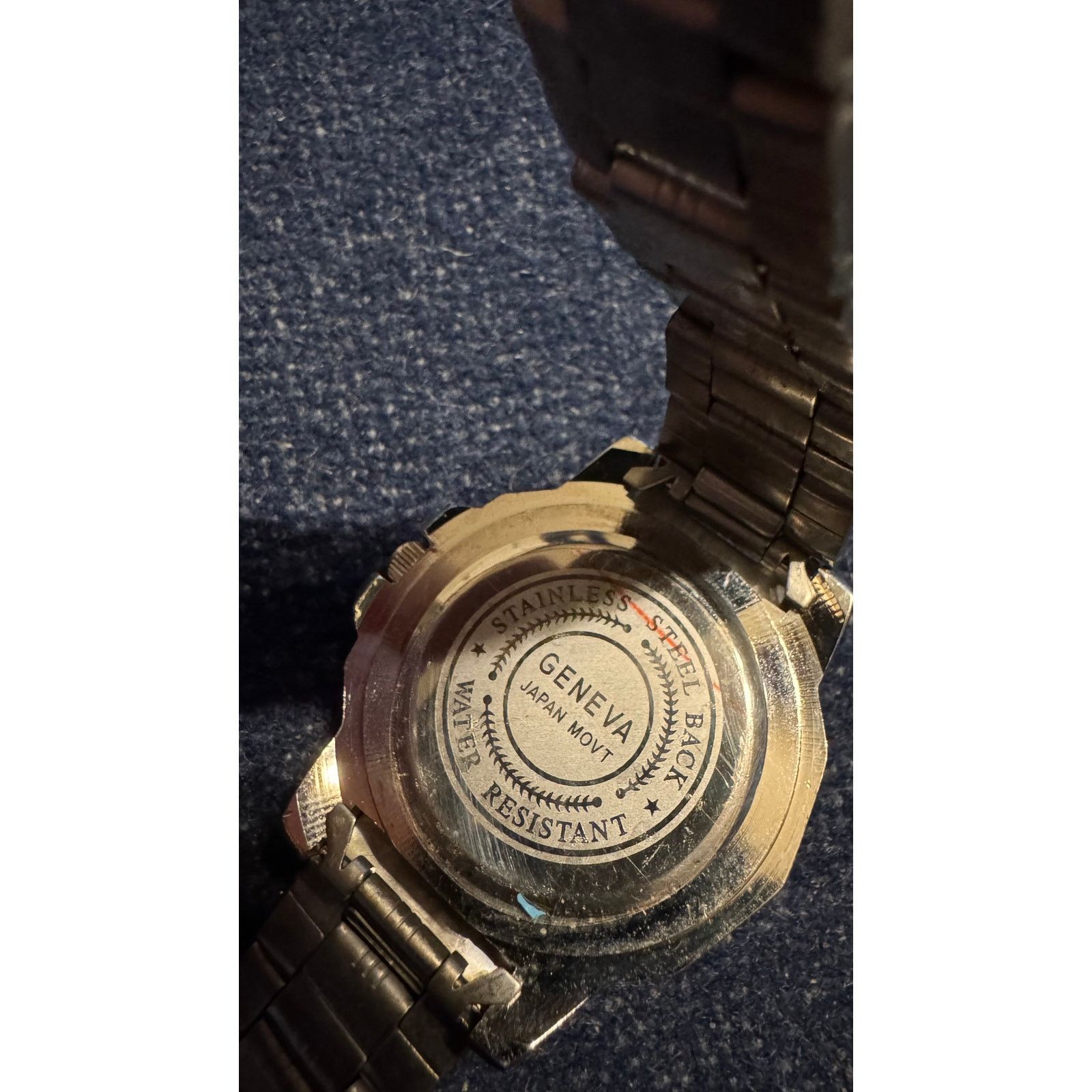 Geneva Geneva Wristwatch Water Resistant Japanese Movement Size ONE SIZE - 3 Thumbnail