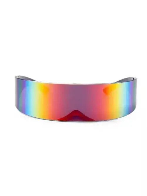 Electric Visual PUNK ROCK KURT COBAIN STYLE WRAP AROUND GLASSES Size ONE SIZE - 3 Thumbnail