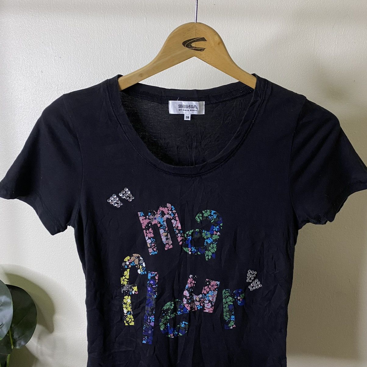 Sonia Rykiel Sonia By Sonia Rykiel Women T Shirt Size XS / US 0-2 / IT 36-38 - 2 Thumbnail