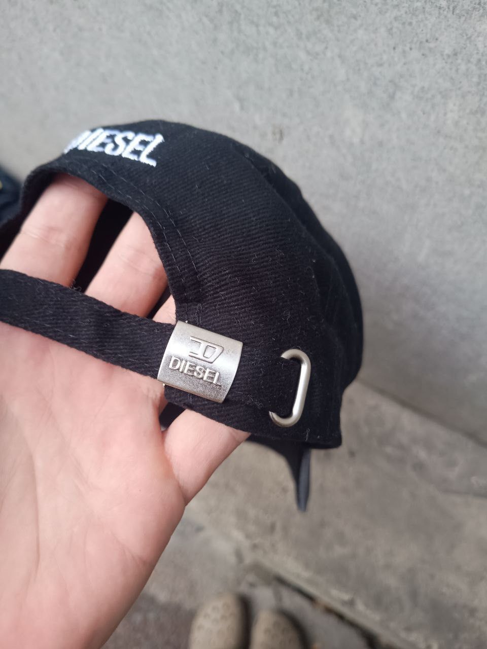 Diesel Diesel black cap y2k avant-garde Size ONE SIZE - 3 Thumbnail