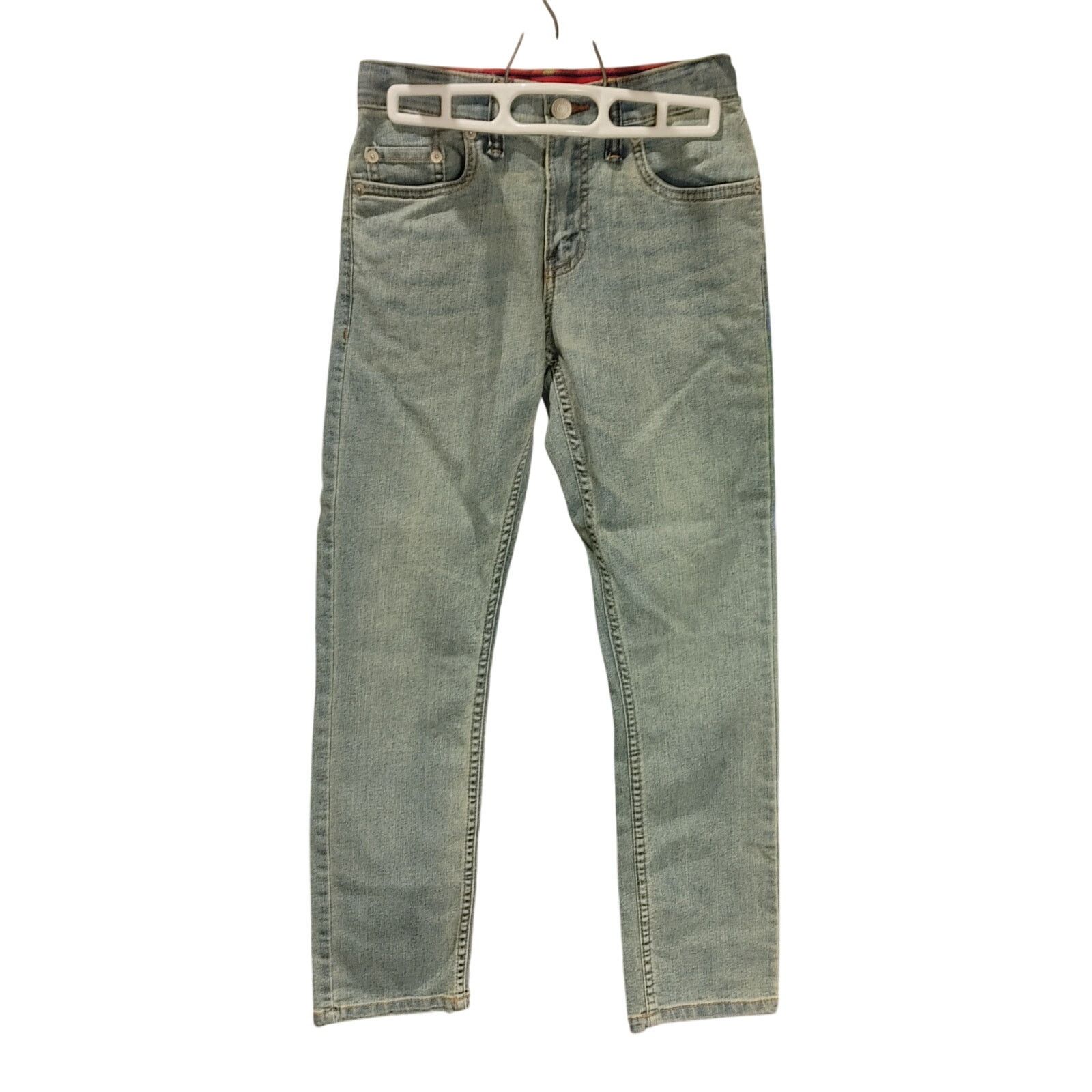Levi's Levis Boys 12 Light Washed Denim Bootcut Straight Leg Jeans Size 34" / US 12 / IT 48 - 1 Thumbnail
