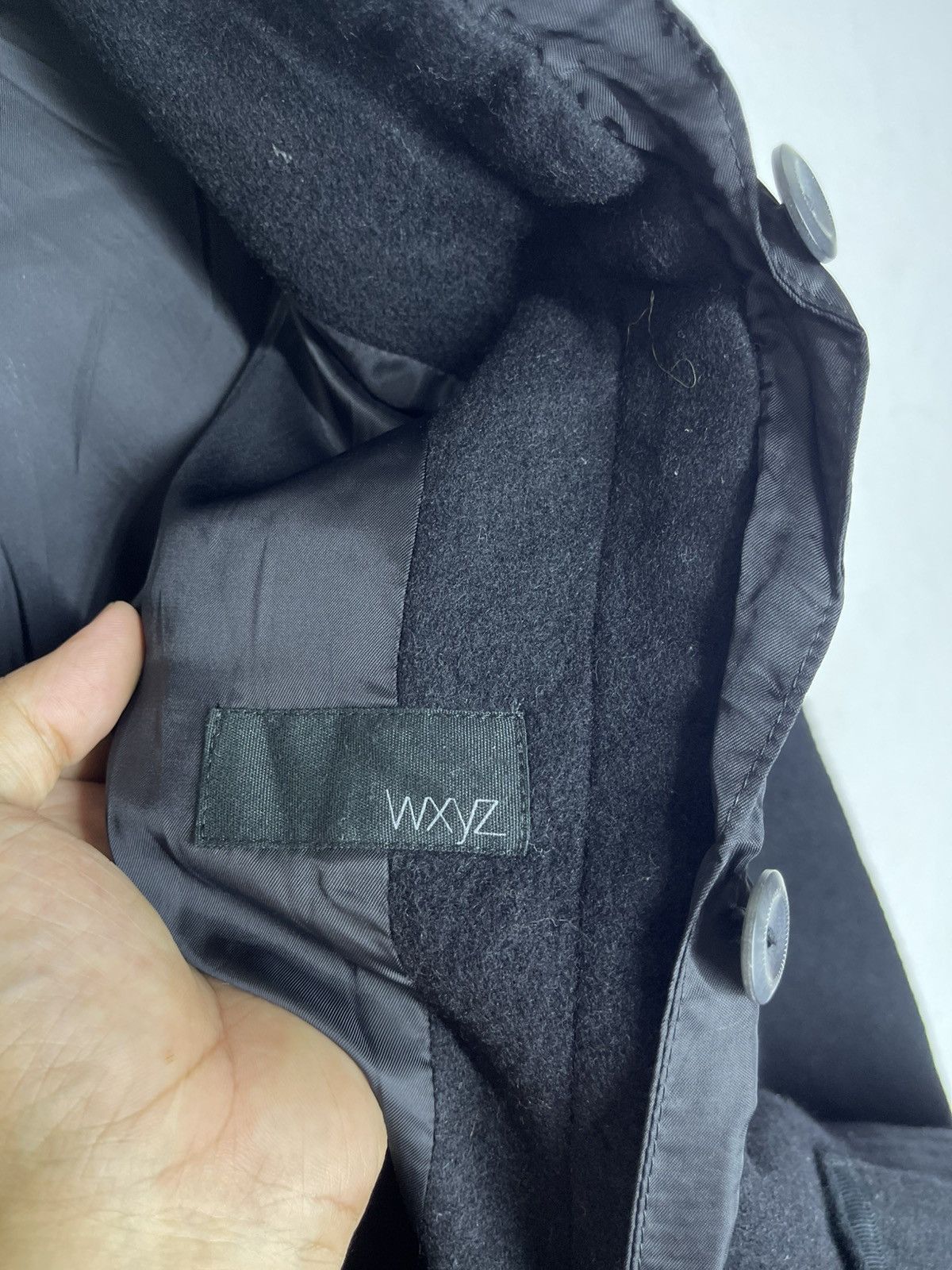 Yohji Yamamoto Vintage Yohji Yamamoto Label WXYZ Wool Winter Size US M / EU 48-50 / 2 - 7 Thumbnail
