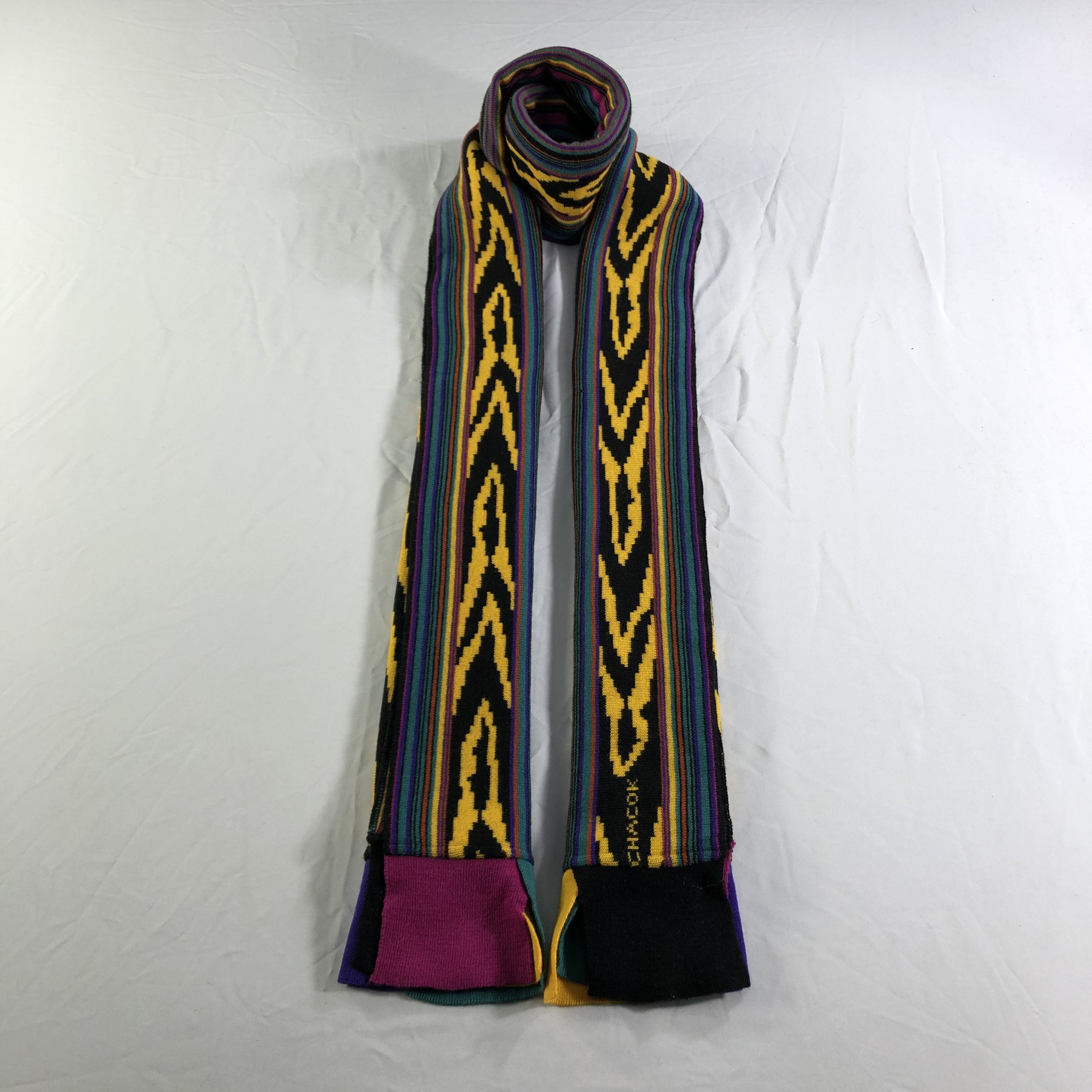 Vintage Chacok Navajo Wool Scarf Muffler Neckwear V2567 Size ONE SIZE - 1 Thumbnail
