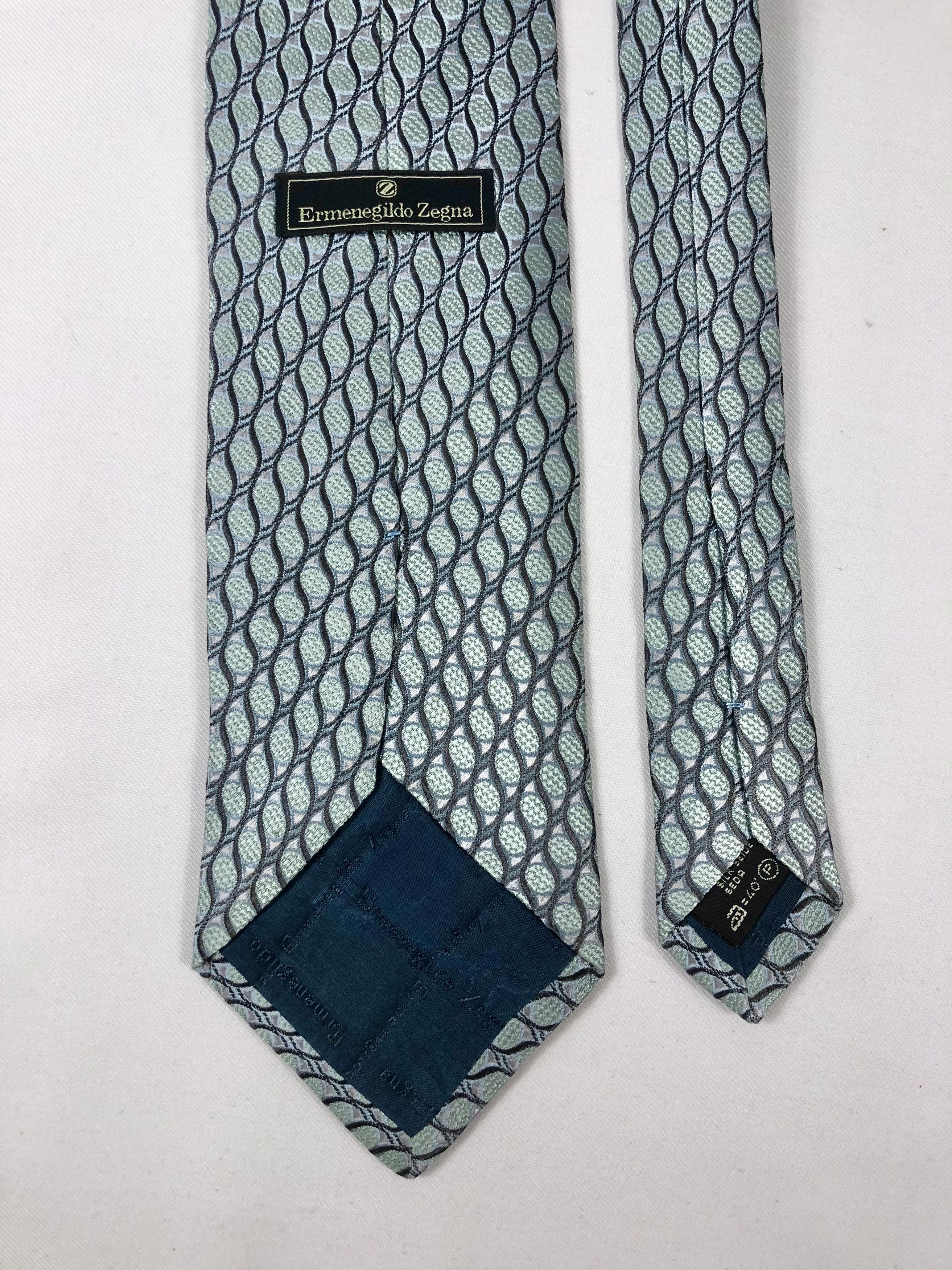 Ermenegildo Zegna Rare Ermenegildo Zegna Silk Tie Made in Italy Size ONE SIZE - 4 Thumbnail