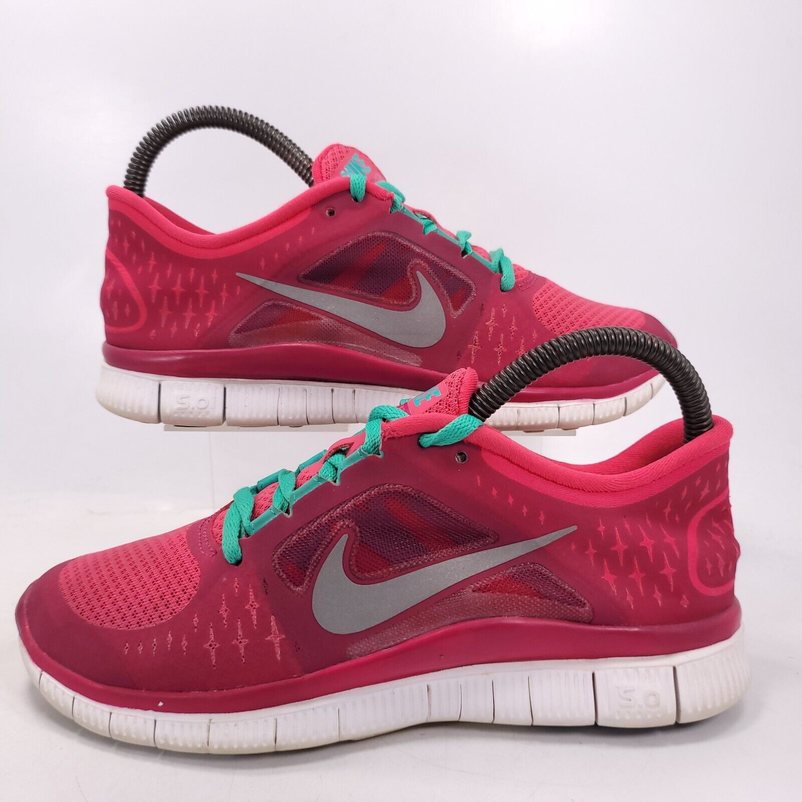 Nike Nike Free Run 3 Shoe Womens Size 6.5 510643-644 Pink Blue Size US 6.5 / IT 36.5 - 5 Thumbnail