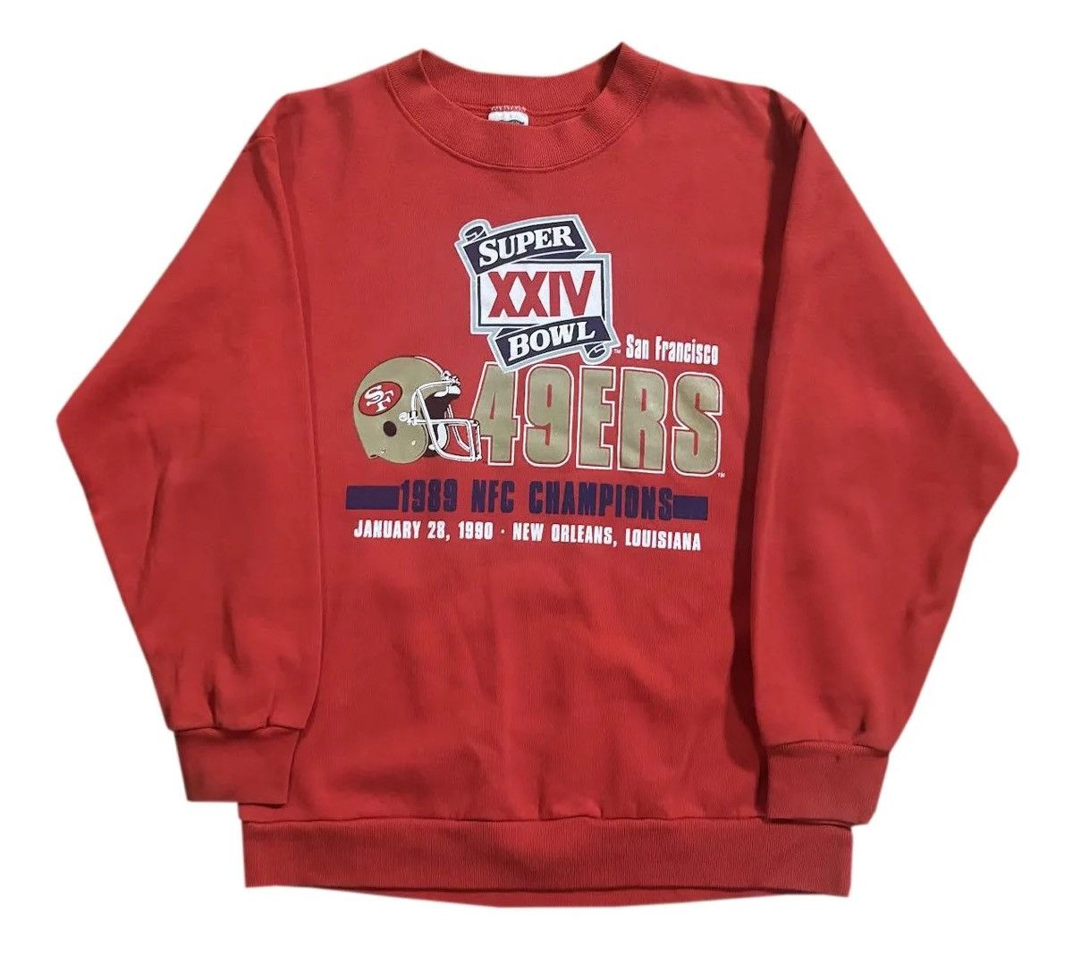 Trench USA Vintage Trench San Francisco 49ers Super Bowl Sweatshirt M Size US M / EU 48-50 / 2 - 1 Thumbnail