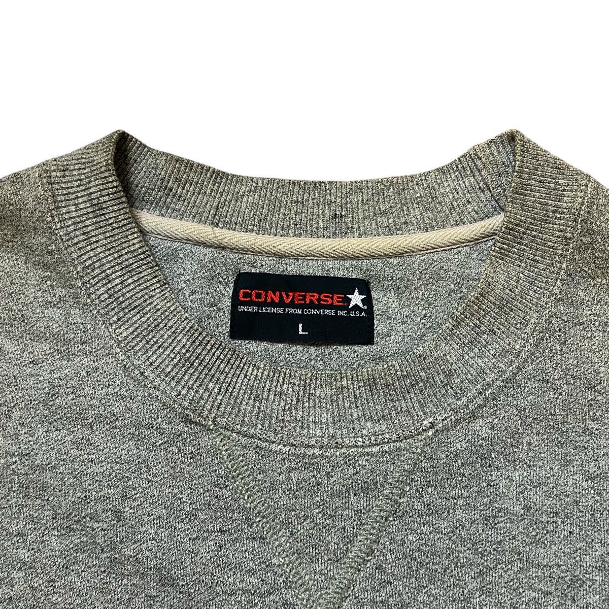 Converse × Vintage Vintage 90's Converse crewneck sweatshirts embroidery Size US L / EU 52-54 / 3 - 8 Thumbnail