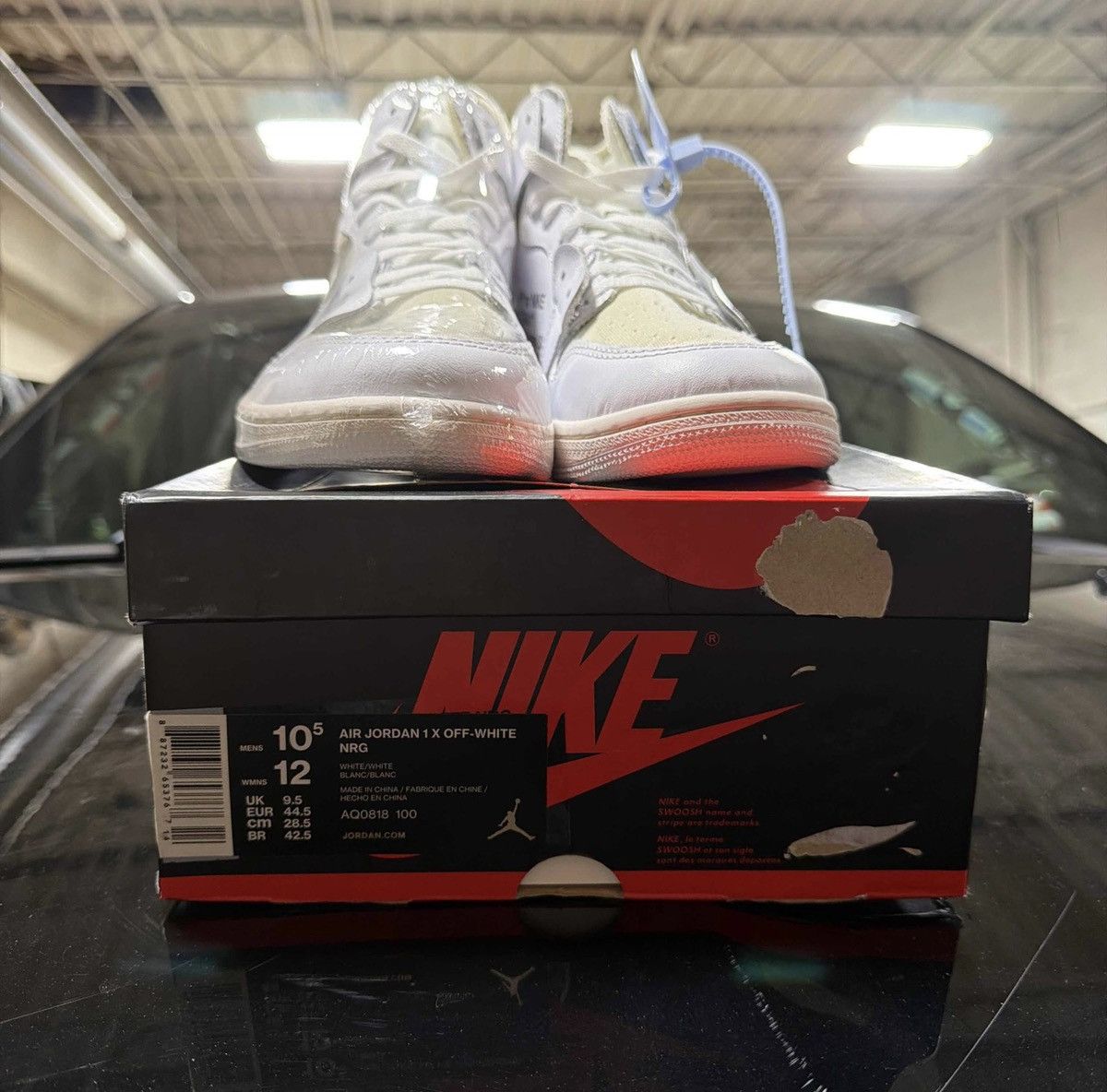 Jordan Brand × Off-White Jordan retro 1 off white Size US 10.5 / EU 43-44 - 1 Thumbnail