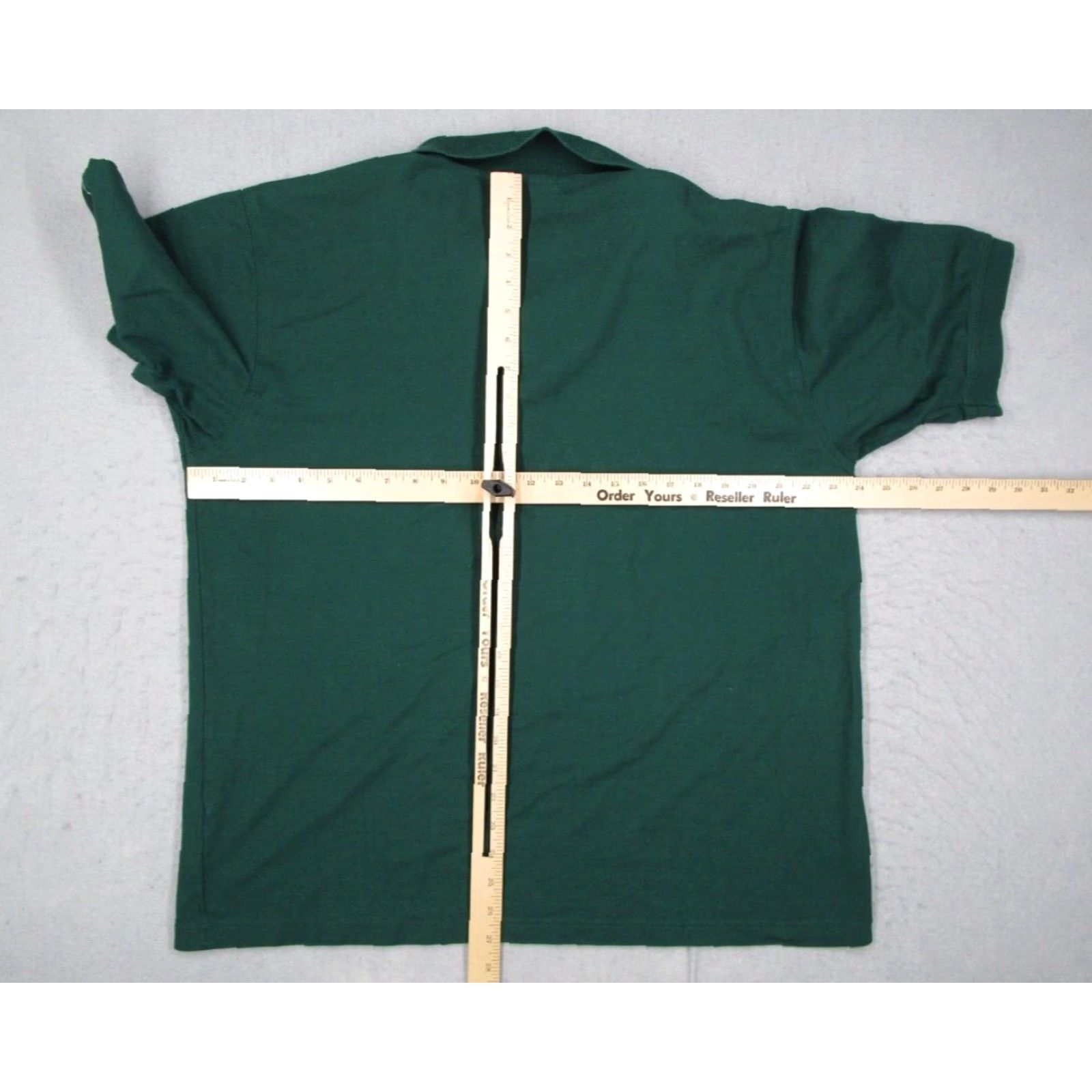 Vintage VINTAGE Masters Golf Shirt Mens 2XL Green Polo 100% Cotton Short Sleeve Embroidered Logo Made in Hong Kong - Regular Fit, 90s, Retro, Preppy, Sports Size US XXL / EU 58 / 5 - 5 Thumbnail