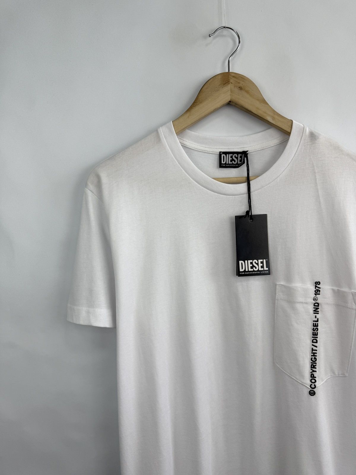 Diesel 🇺🇸❗️NEW Diesel For Successful Living T-Shirt Y2K Size US XL / EU 56 / 4 - 6 Thumbnail