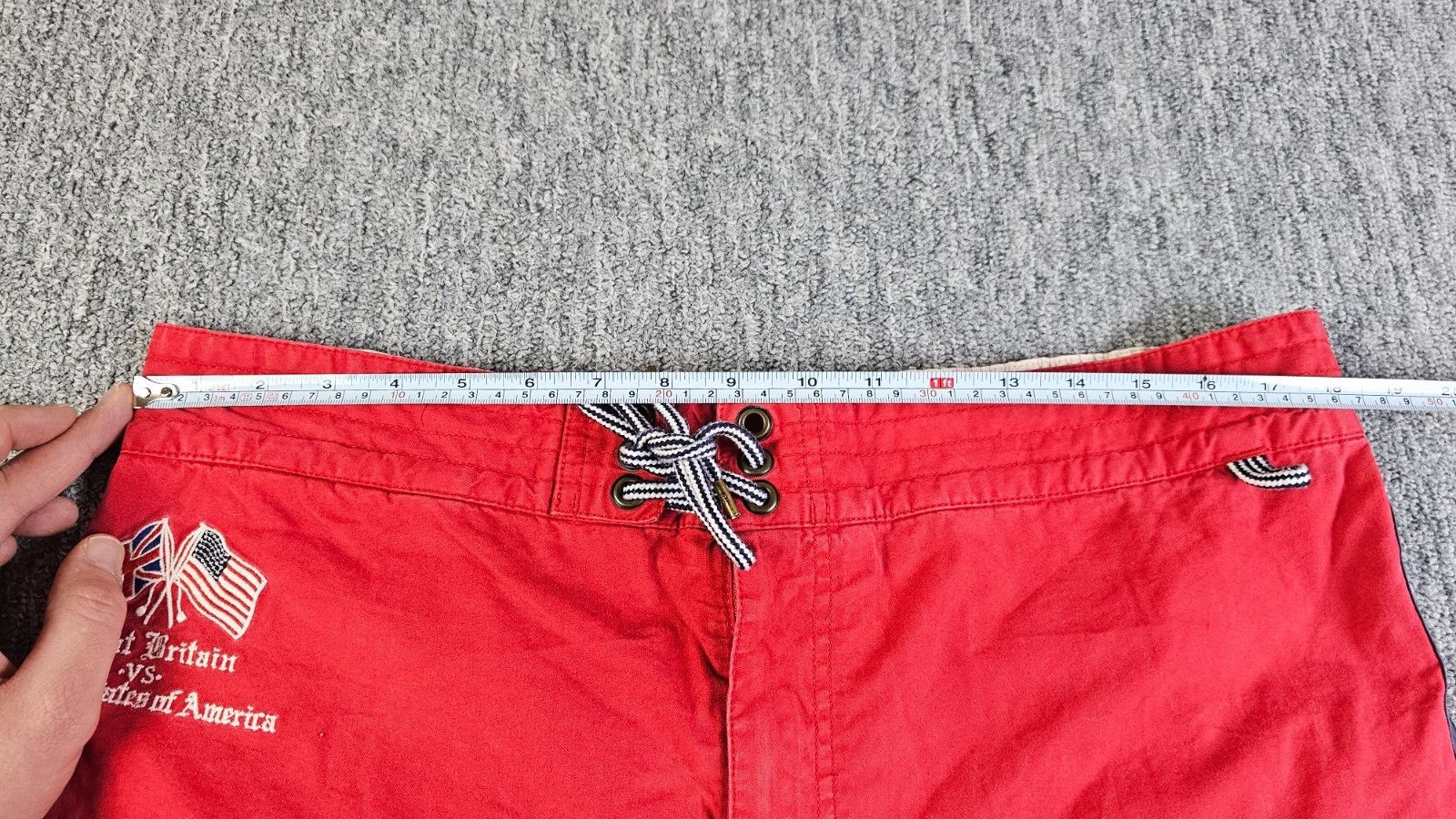 Polo Ralph Lauren Vintage Y2K Polo Ralph Lauren USA UK Crest Swim Trunks XL Size US 38 / EU 54 - 5 Thumbnail