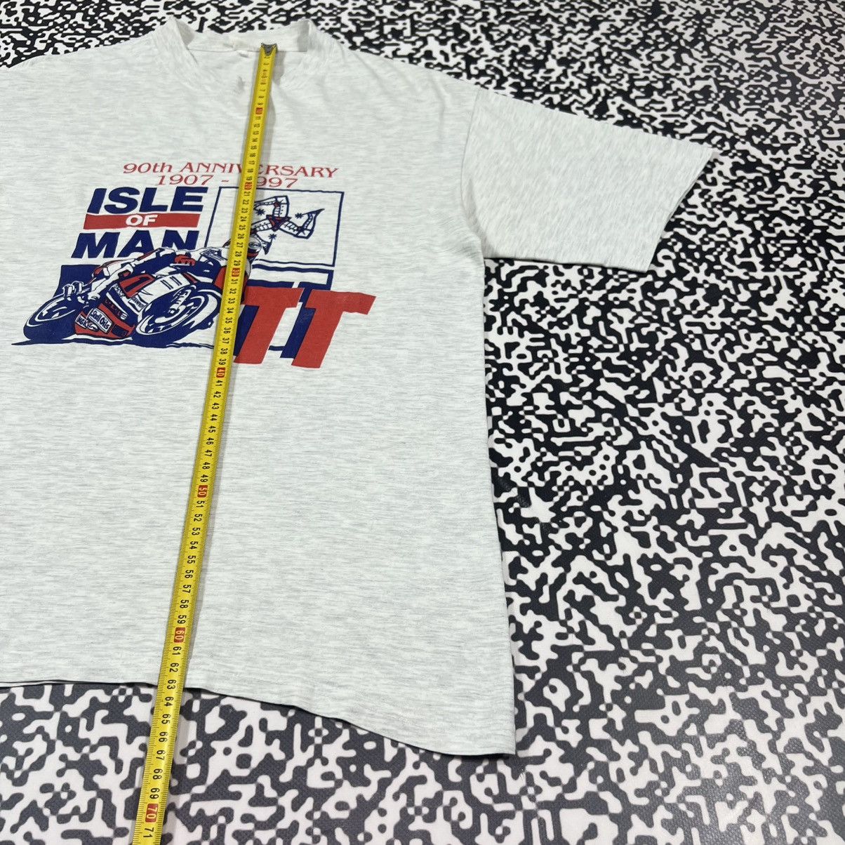 Vintage Vintage 1997 Isle Of Man TT Course Moto Racing 90s T-shirt Size US M / EU 48-50 / 2 - 14 Thumbnail