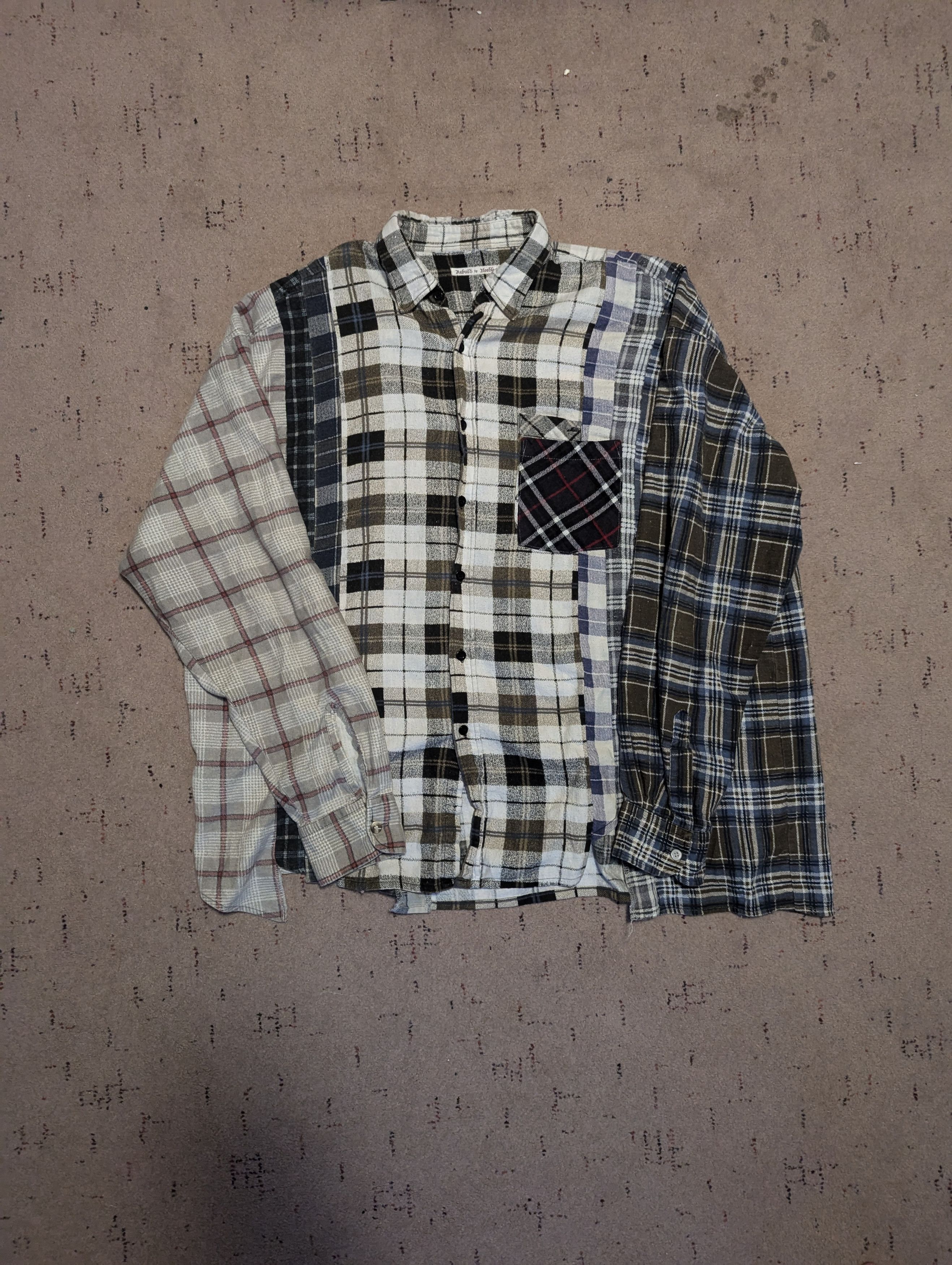 Rebuild by Needles - 7 cut Flannel - Wide fit