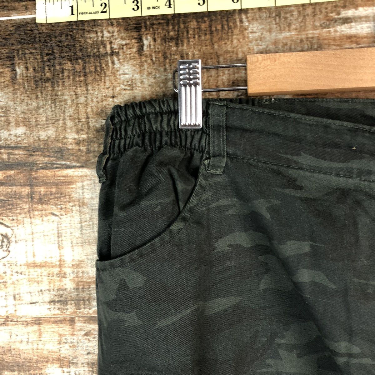 Japanese Brand Fevatis camo utility tactical Cargo Multipocket Pants #A2431 Size US 32 / EU 48 - 7 Thumbnail