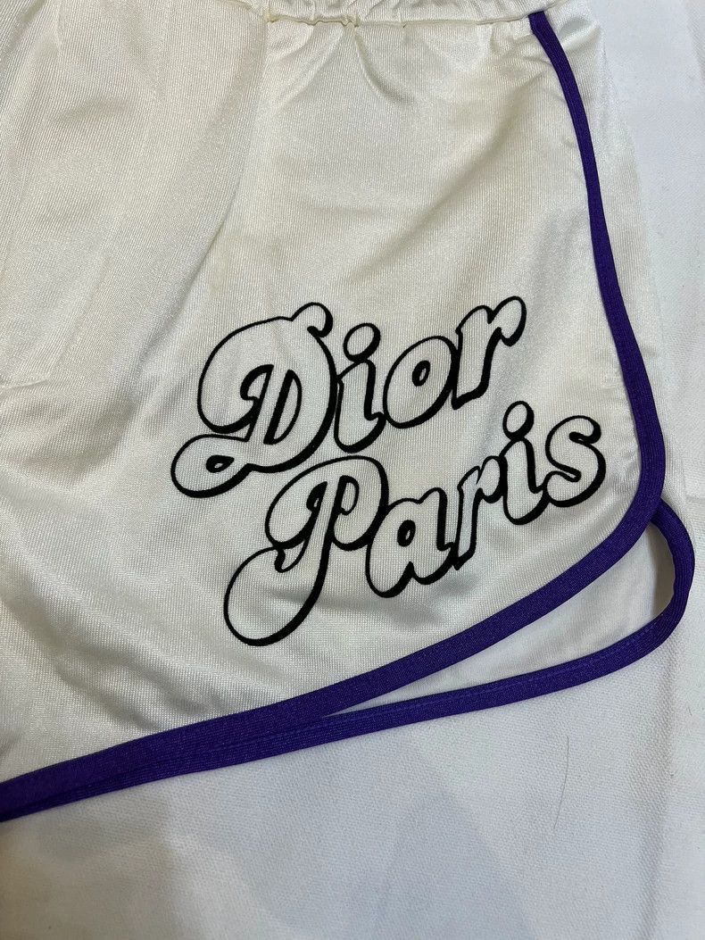 Dior Dior Dior ERL Collaboration White Purple Shorts-2507 Size US 36 / EU 52 - 3 Thumbnail