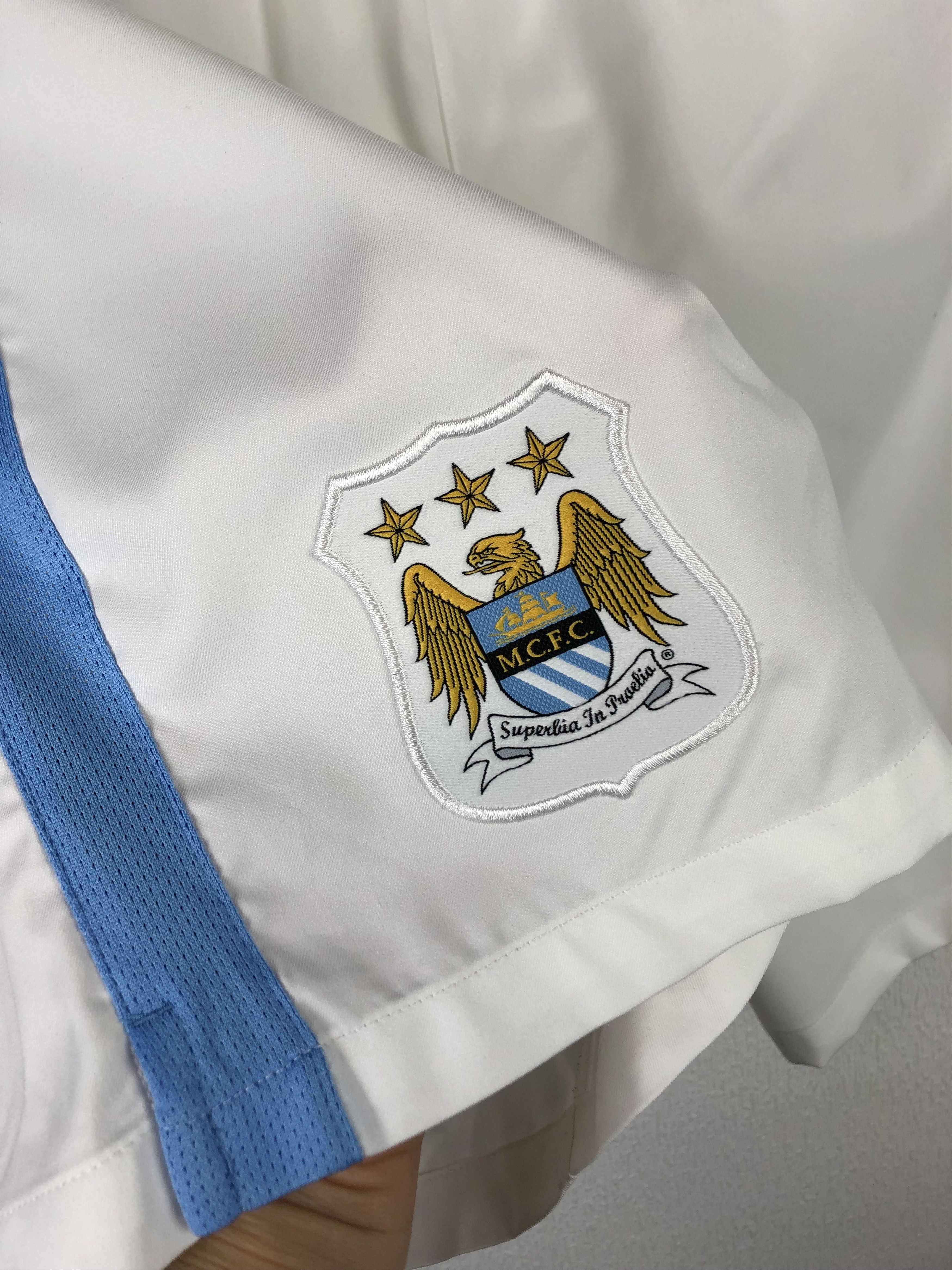Nike Nike Manchester City Player Issue Football Shorts Soccer M Size US 32 / EU 48 - 4 Thumbnail