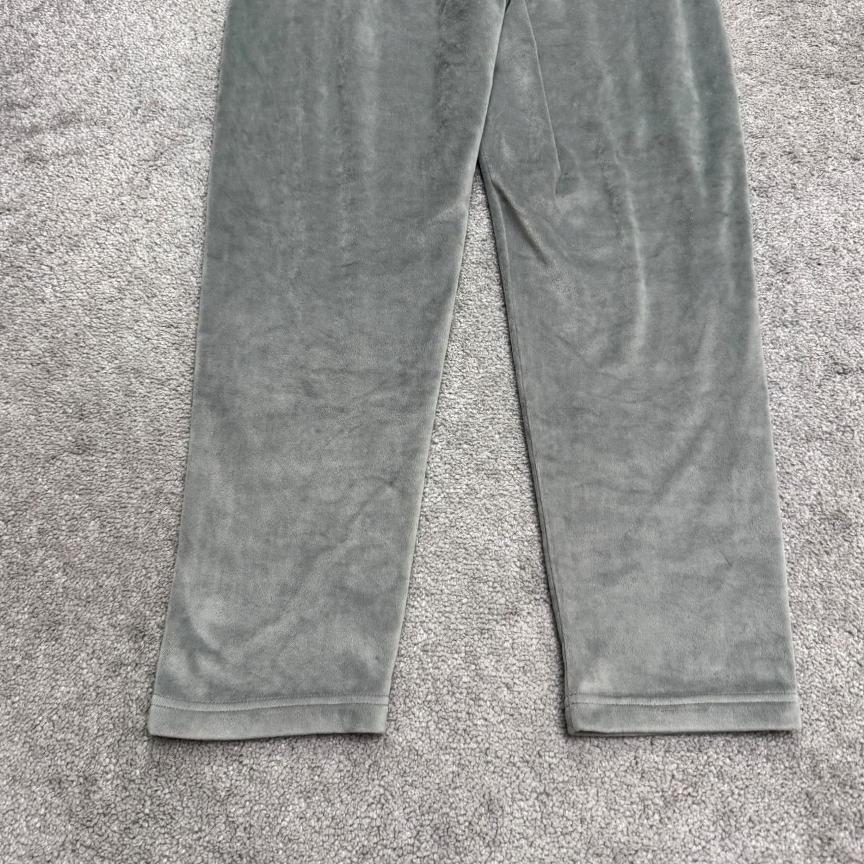 Polo Ralph Lauren Polo Ralph Lauren Velour Pajama Pants Mens Medium Gray Soft Lounge Drawstring Pockets Size US M / EU 48-50 / 2 - 4 Thumbnail