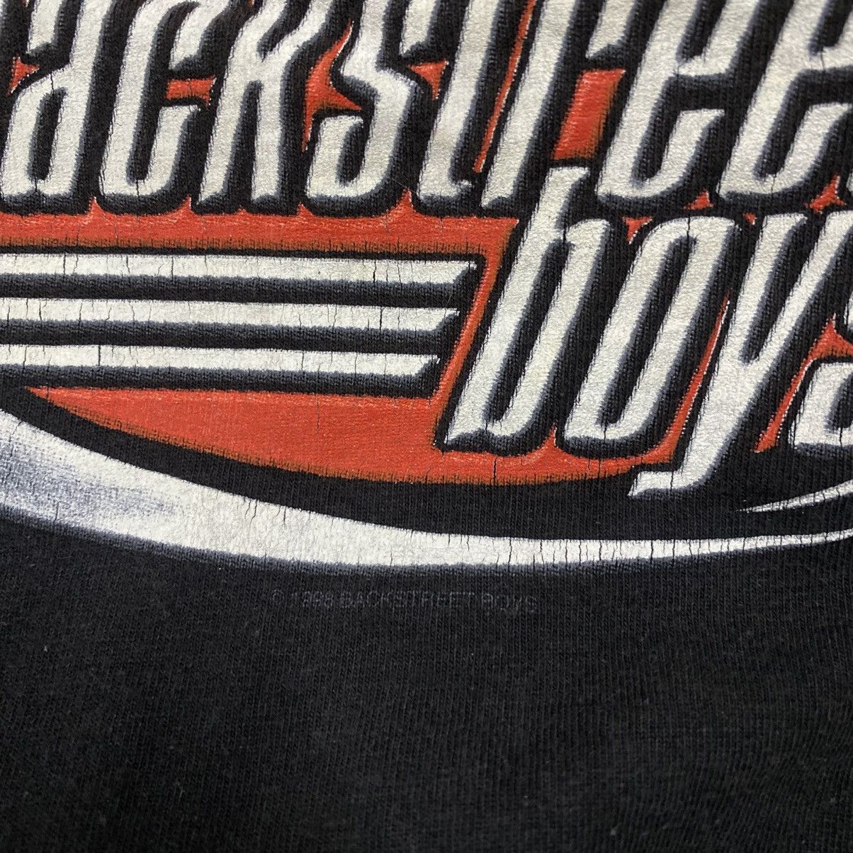 Rap Tees Vintage 1998 Backstreet Boys Promo Tour Tee Band Rap Size US L / EU 52-54 / 3 - 5 Thumbnail