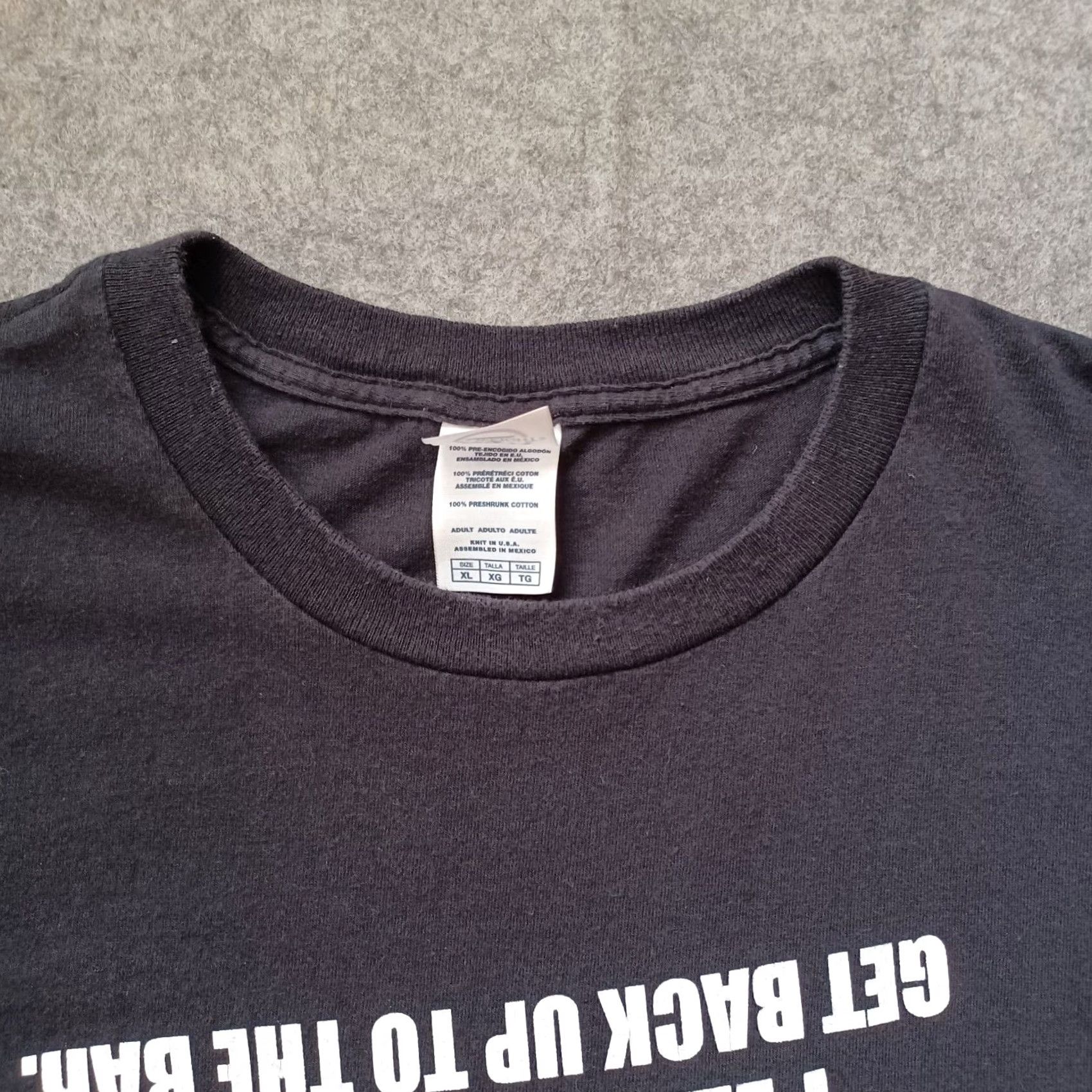 Delta Funny Party Tshirt Mens XL Black If You Can Read This Graphic Short Sleeve Size US XL / EU 56 / 4 - 6 Thumbnail