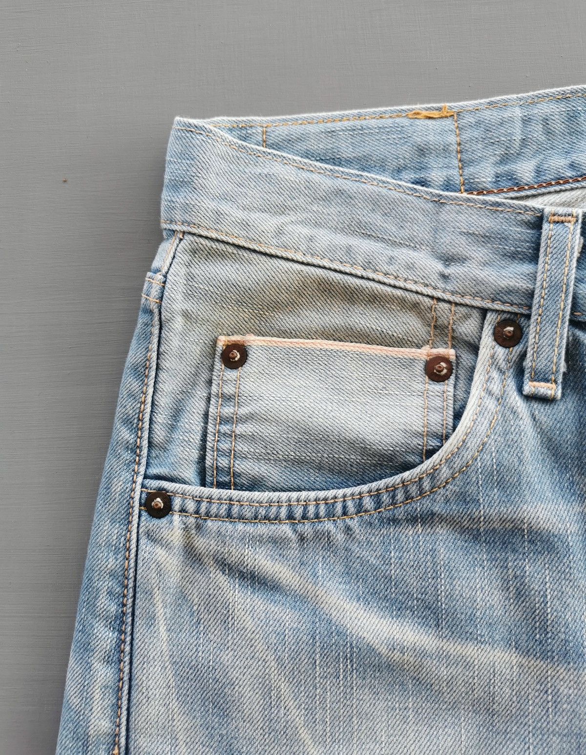 Edwin Edwin 505ZXX Selvedge Tapered Denim Jeans Size US 30 / EU 46 - 4 Thumbnail