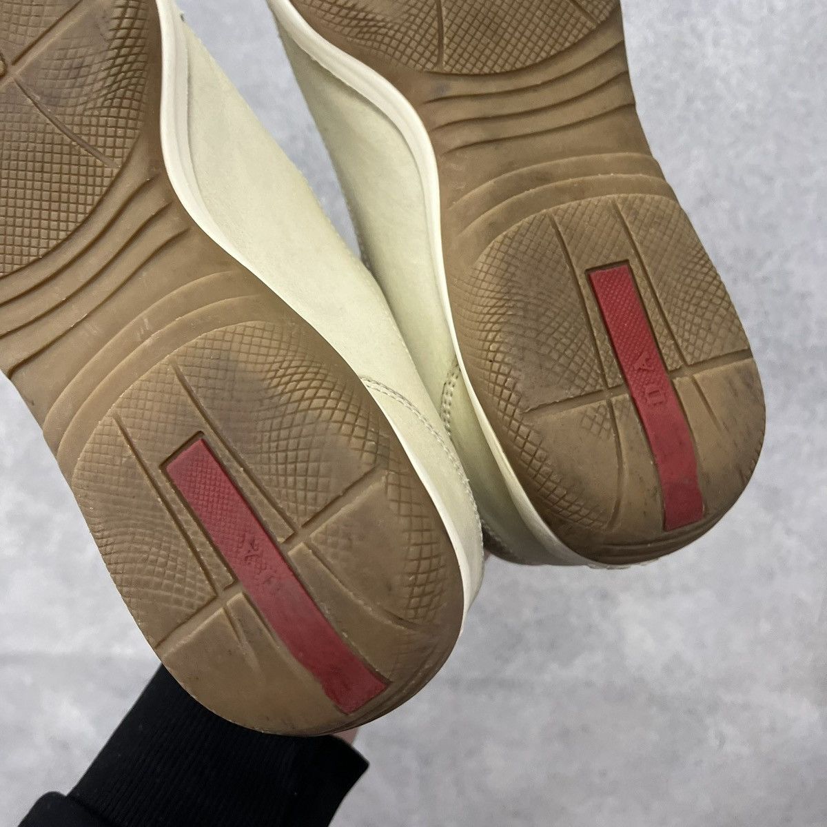 Prada Prada Milano Leather Low Shoes Sneaker Size US 8.5 / IT 38.5 - 11 Thumbnail