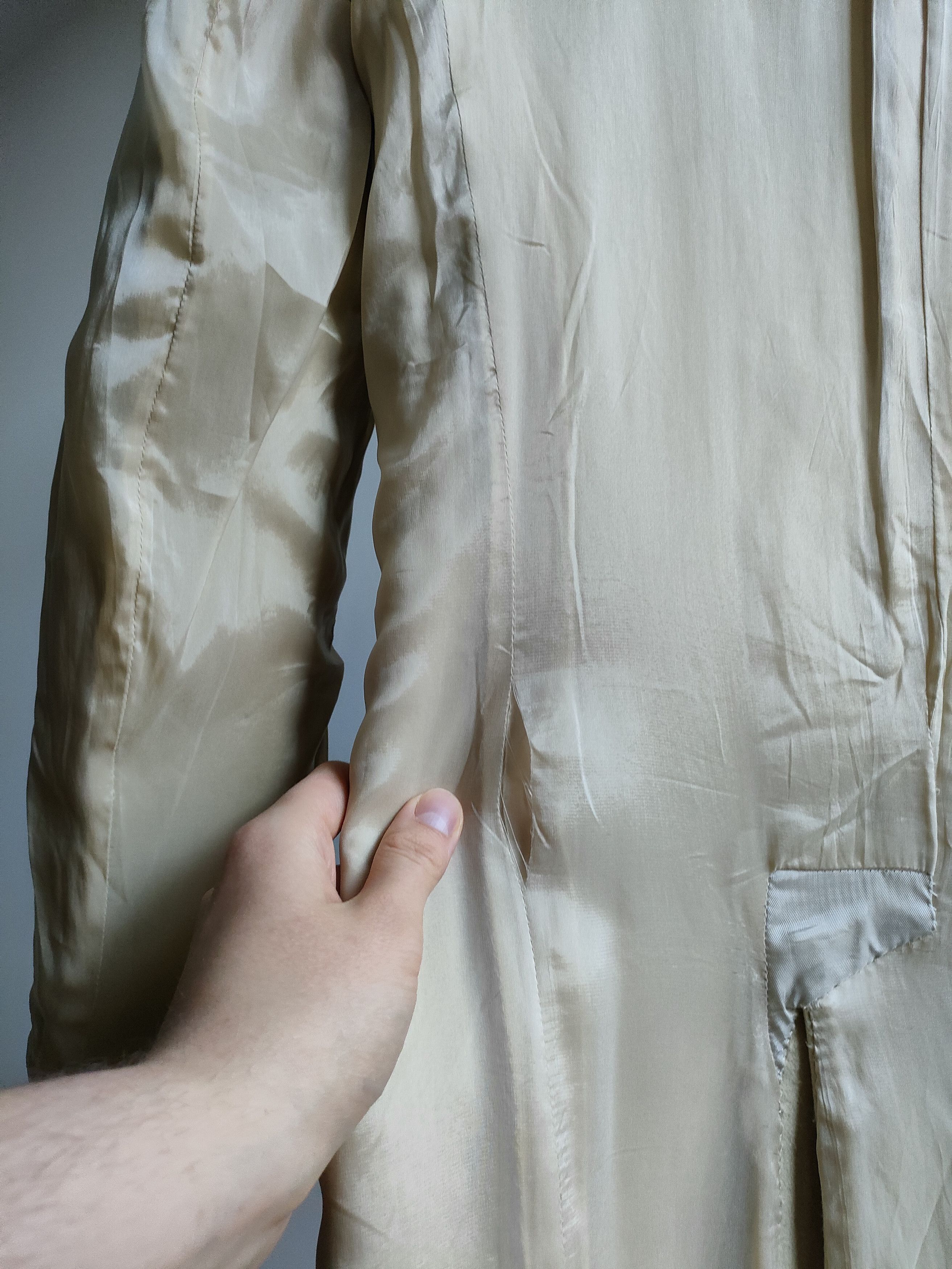 Burberry A/W 1999 Burberry Prorsum by Menichetti 'Bunuel' Coat Size S / US 4 / IT 40 - 12 Thumbnail