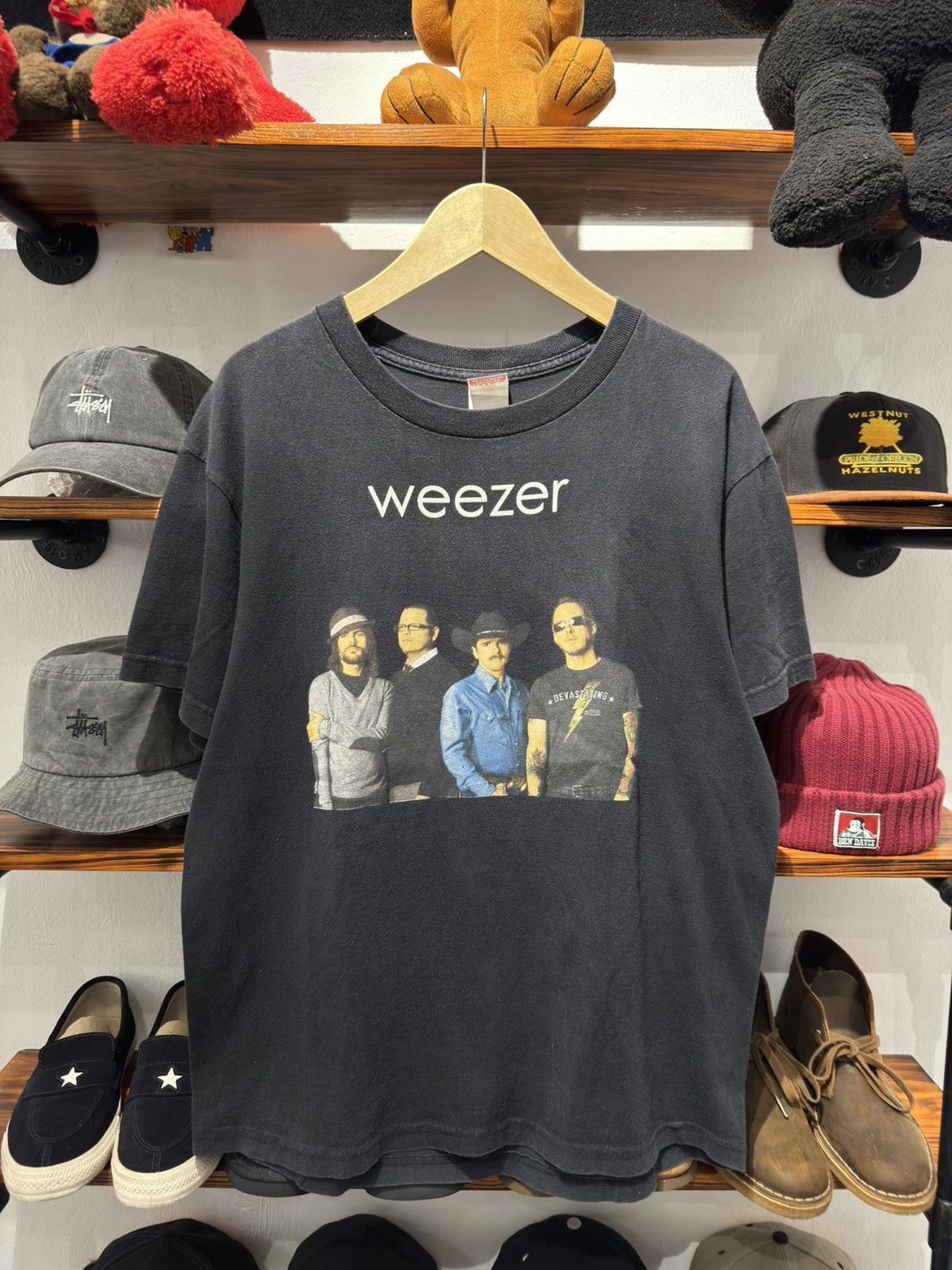 Band Tees Weezer Tour 2008 Band Tshirt Size US L / EU 52-54 / 3 - 1 Thumbnail
