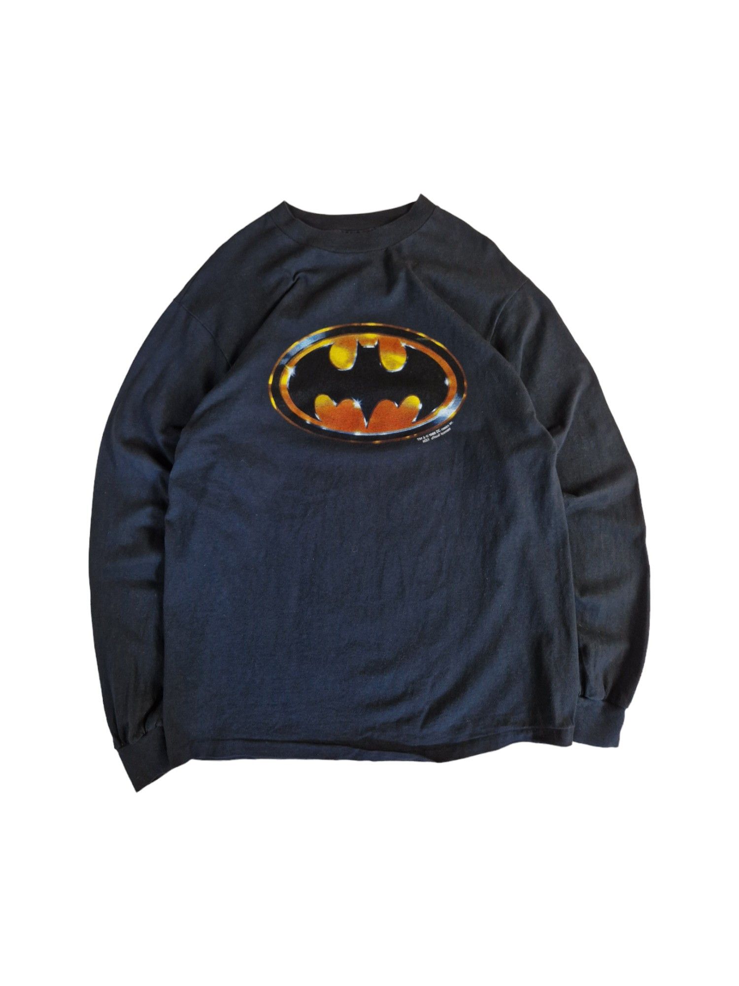 Hanes Vintage Hanes Longsleeve Batman 1989 Made In USA Size US L / EU 52-54 / 3 - 1 Thumbnail
