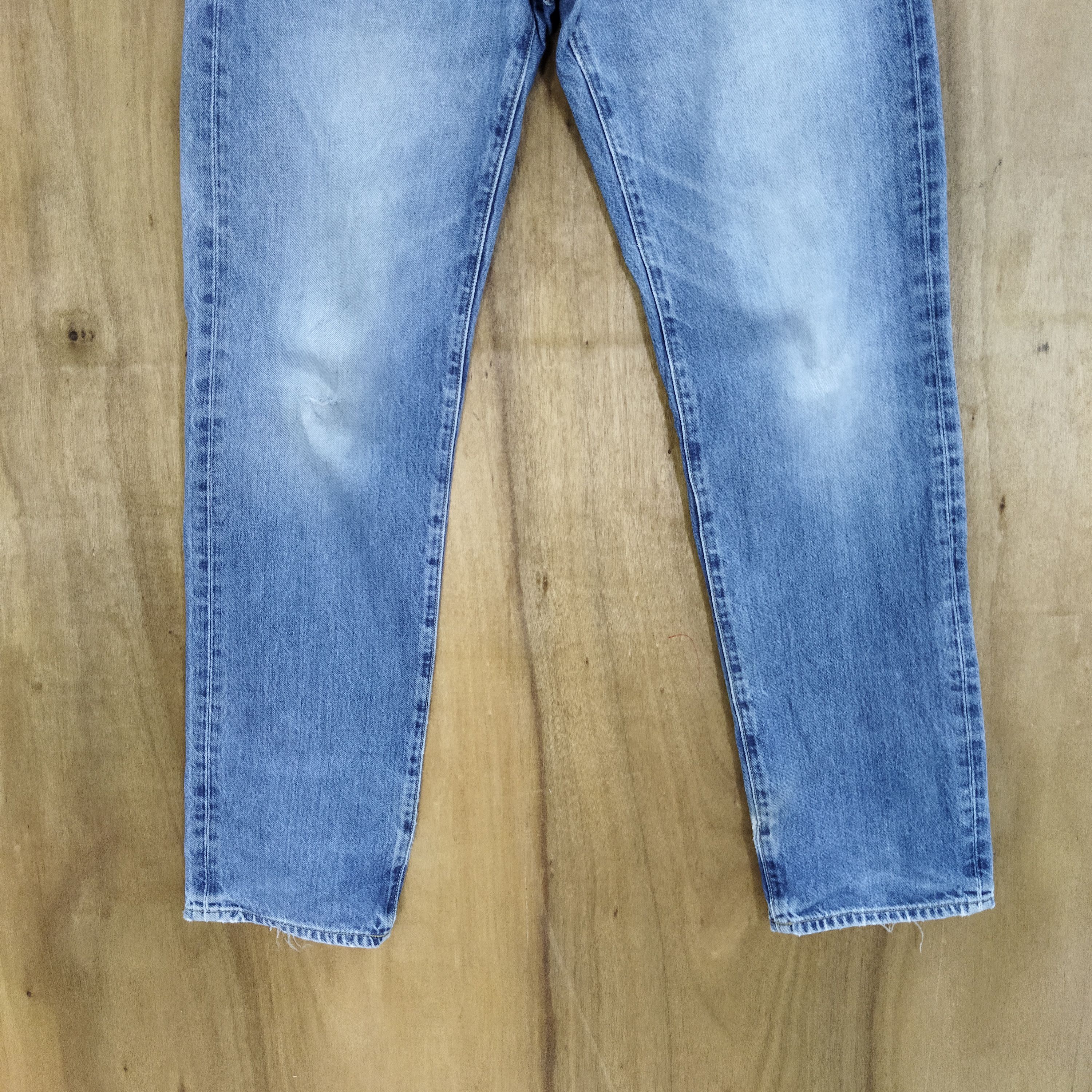 Japanese Brand VINTAGE JAPANESE DISTRESSED BLUE JEANS PANTS Size US 32 / EU 48 - 3 Thumbnail