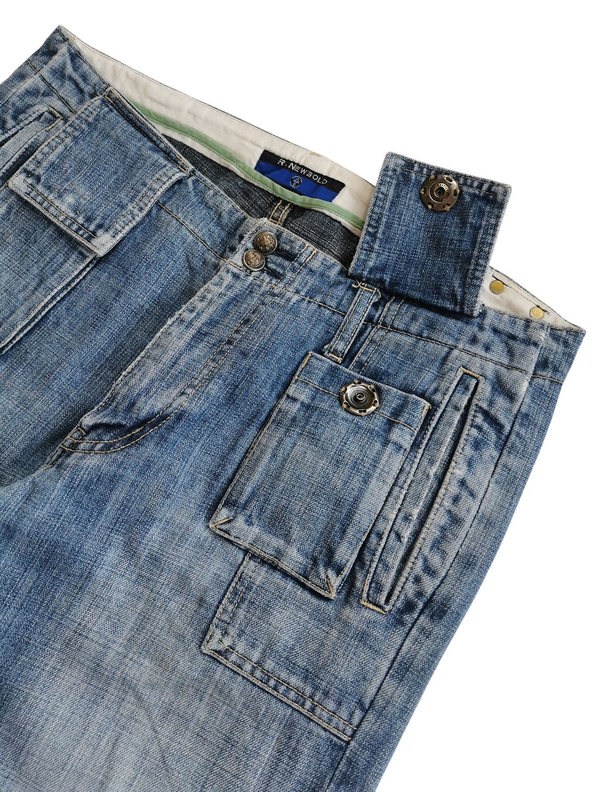 R.Newbold Vintage R Newbold Distressed Cargo Pants Size US 34 / EU 50 - 8 Thumbnail