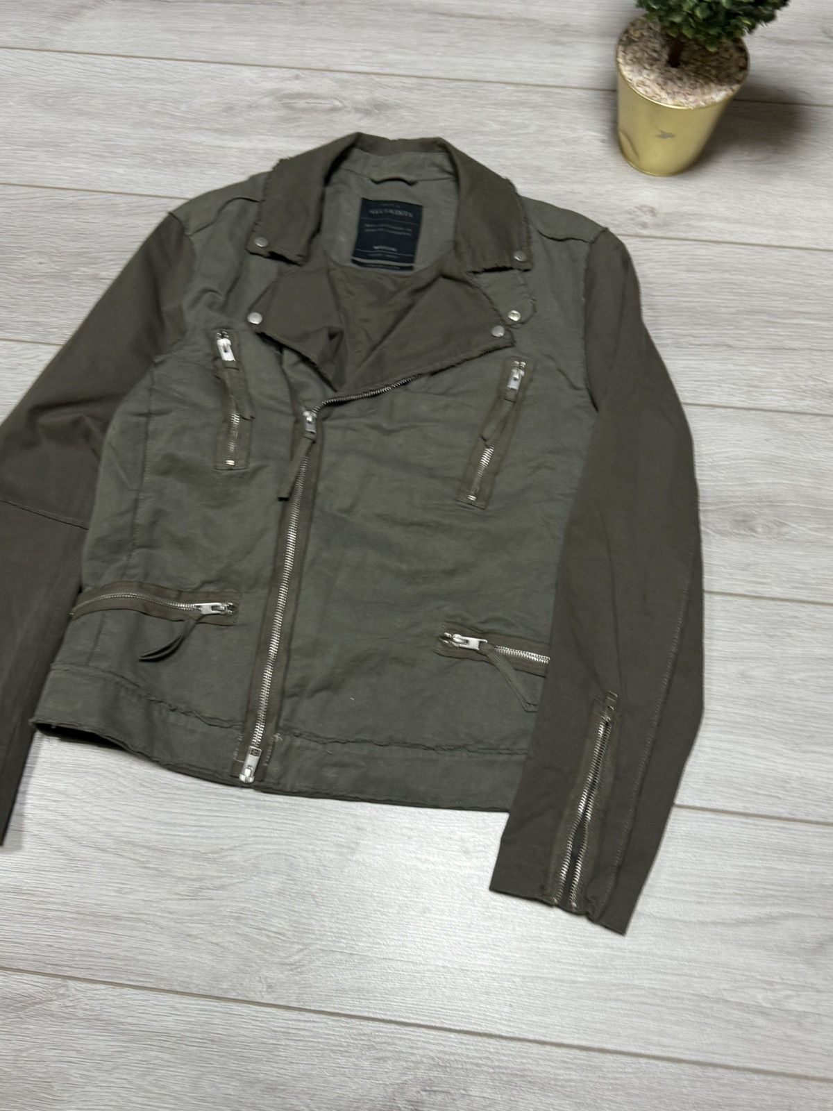 Allsaints Allsaints hakusan biker zip jacket Size US M / EU 48-50 / 2 - 2 Thumbnail