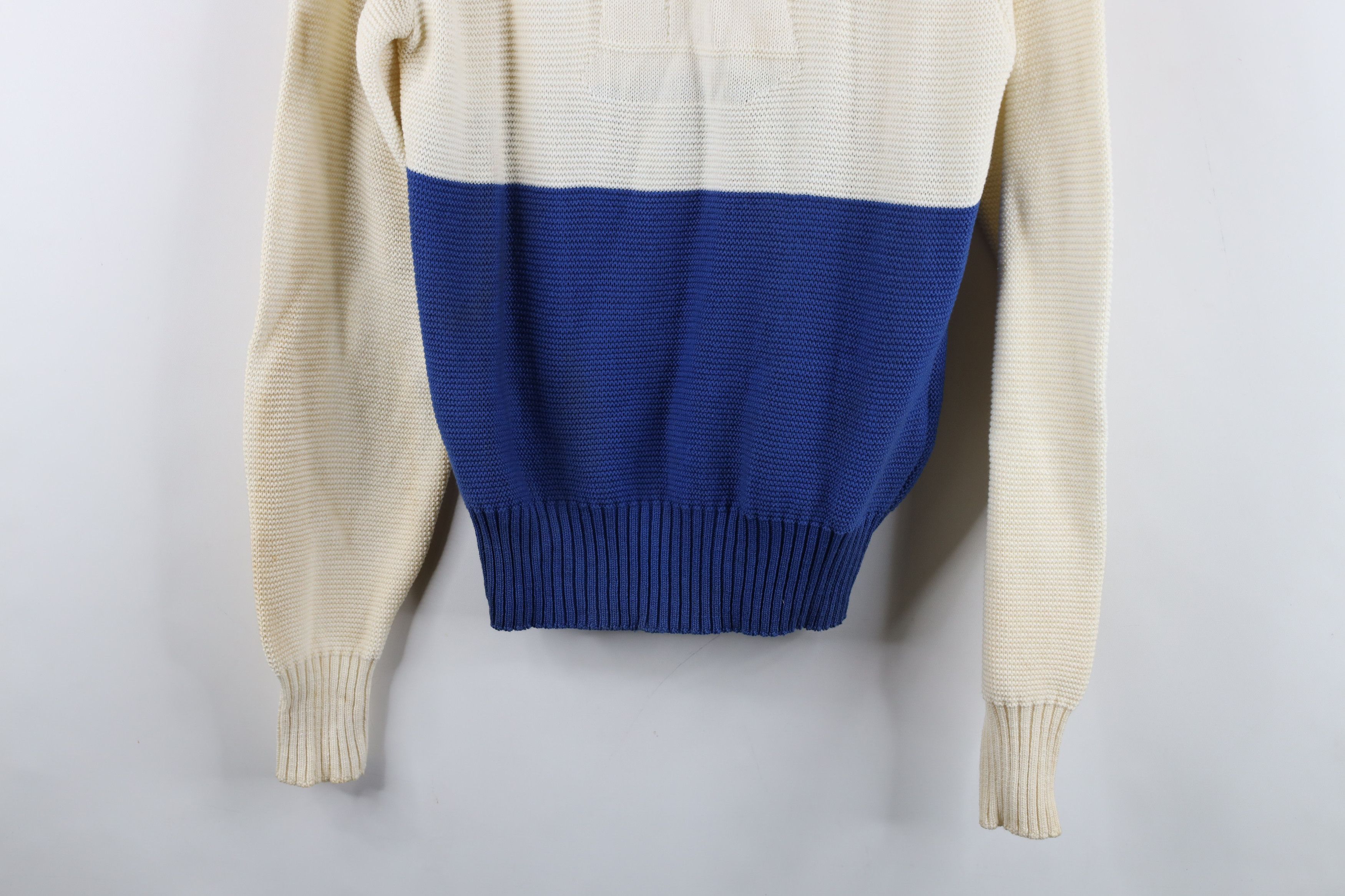 Vintage Vintage 70s 80s Streetwear Sailboat Sailing Knit Sweater USA Size XL / US 12-14 / IT 48-50 - 3 Thumbnail