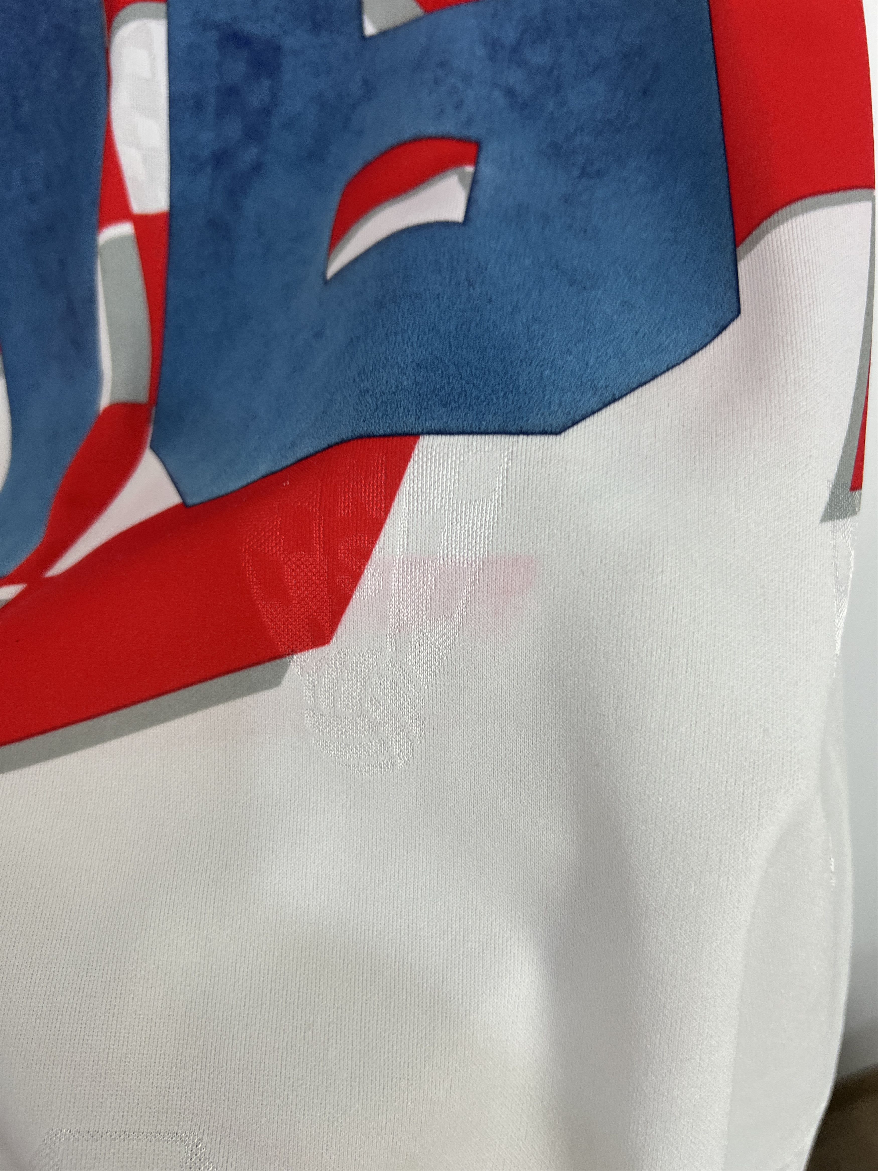 Lotto Sport Croatia football shirt 1998 Soccer World Cup #16 Kozniku Size US XXL / EU 58 / 5 - 15 Thumbnail