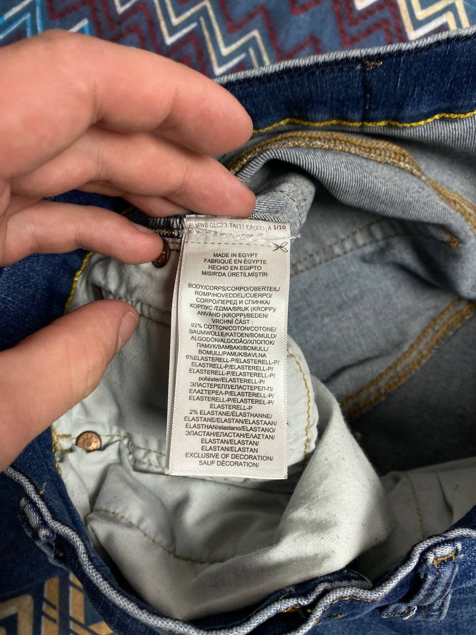 Polo Ralph Lauren jeans pants blue Polo Ralph Lauren Y2K logo vintage Size 28" / US 6 / IT 42 - 3 Thumbnail