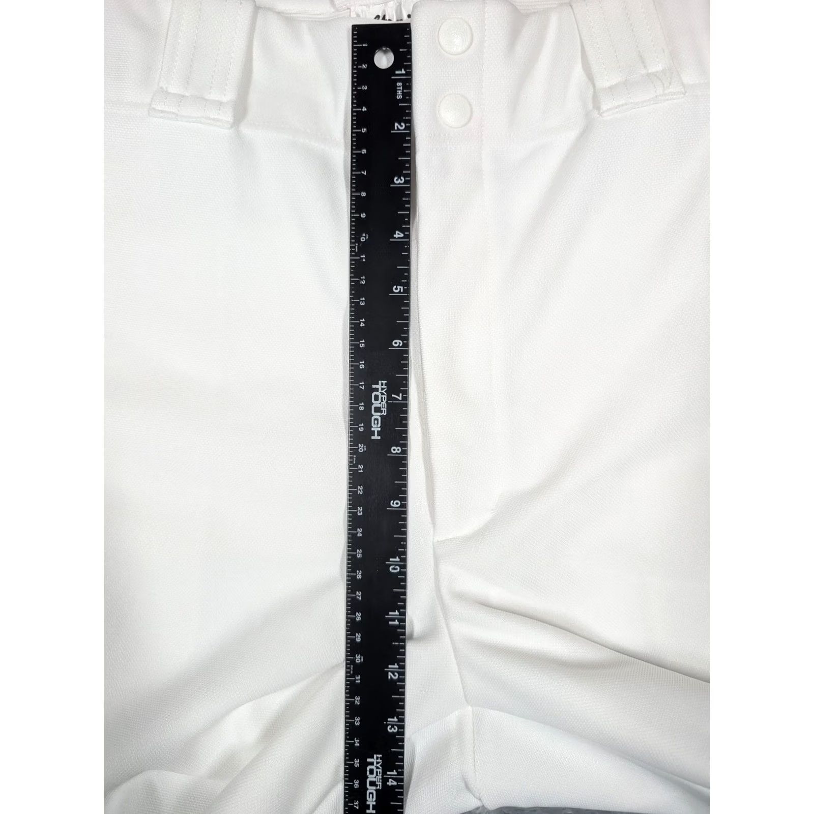 Vintage VINTAGE Honig's Baseball Pants Mens 38x24 White Knicker Jogger Made In USA Elastic Cuff Size US 38 / EU 54 - 3 Thumbnail