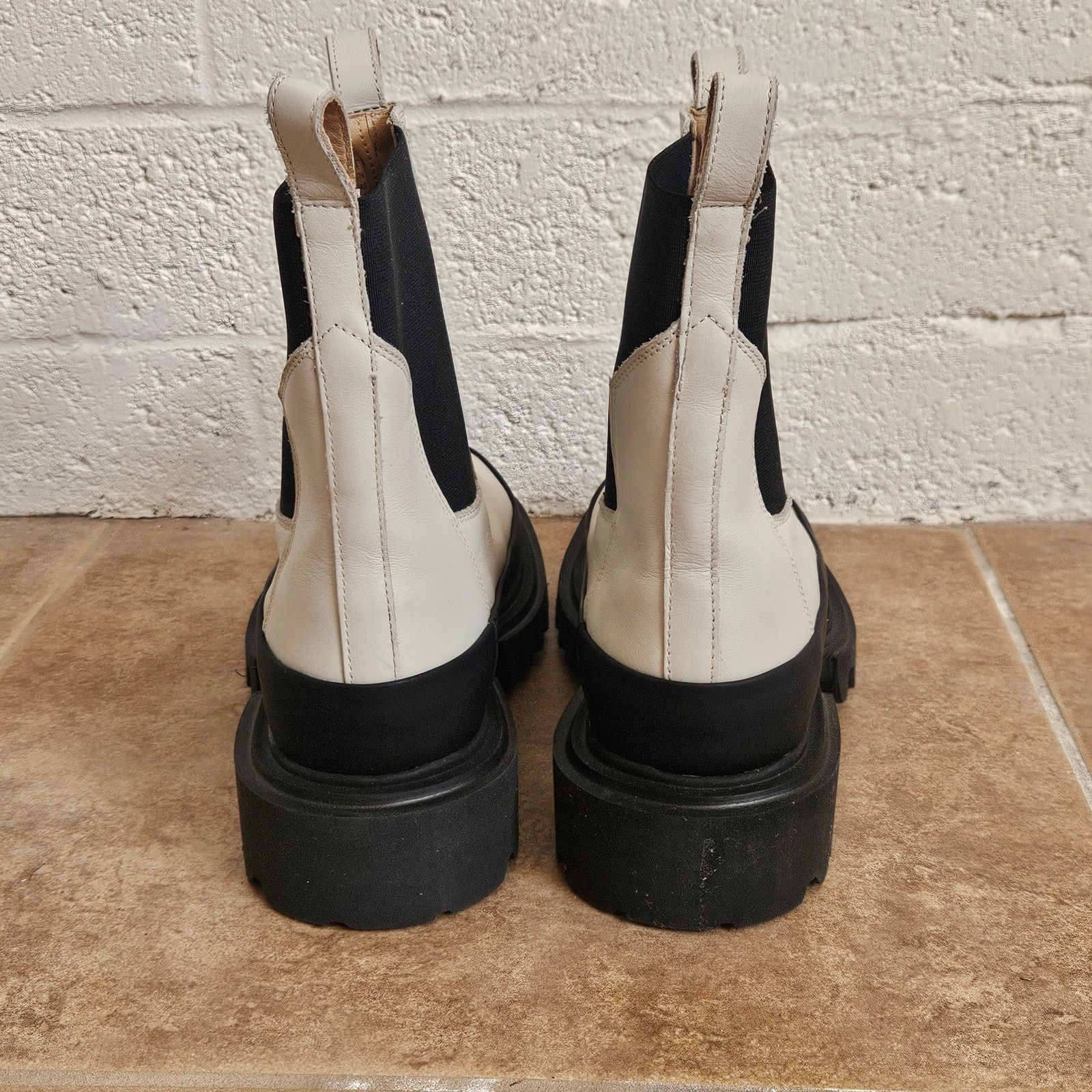 Allsaints All Saints Harlee Chunky Sole Leather Boots Size 39 Size US 9 / IT 39 - 8 Thumbnail
