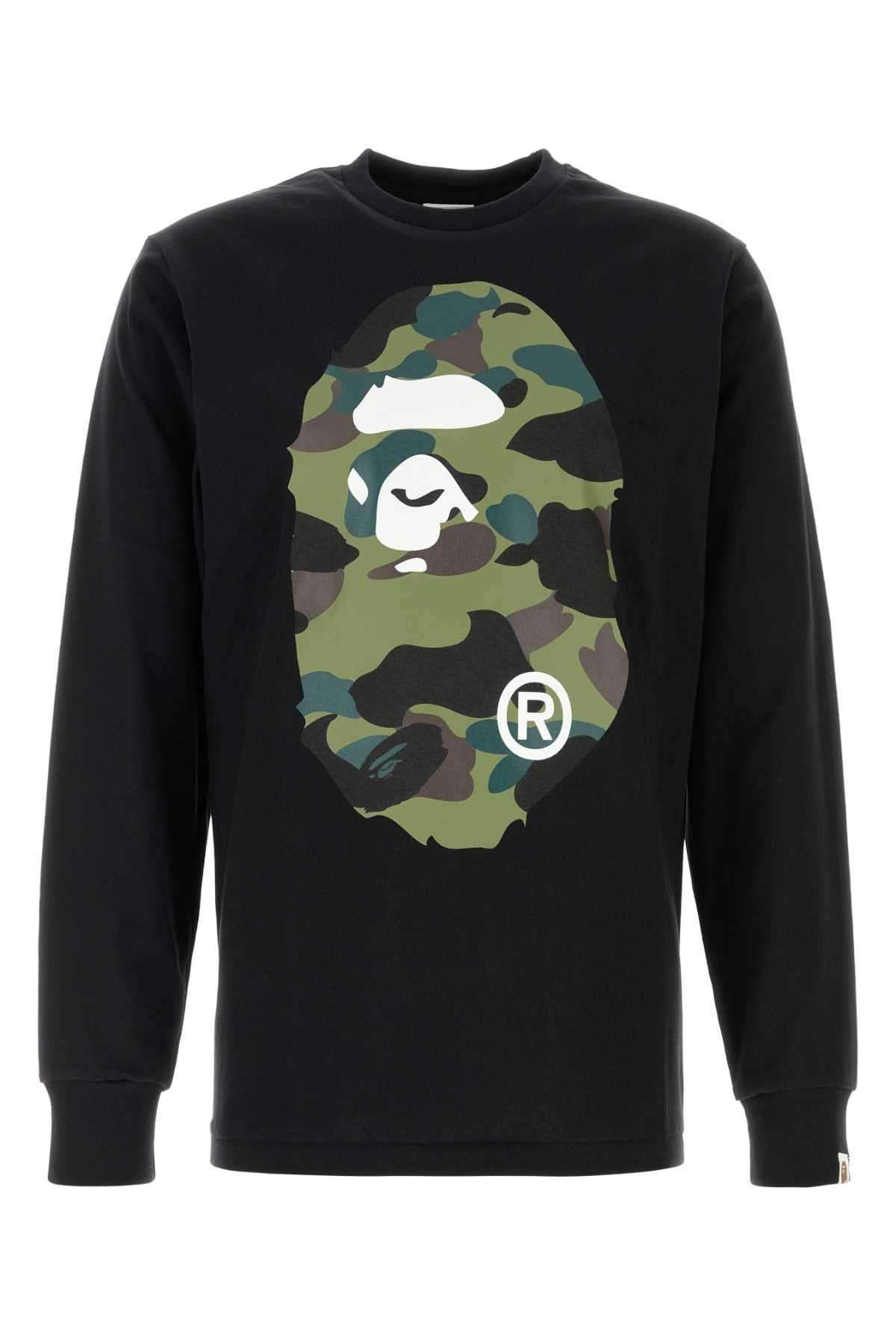 Bape Black Cotton 1St Camo T-Shirt Size US M / EU 48-50 / 2 - 1 Thumbnail