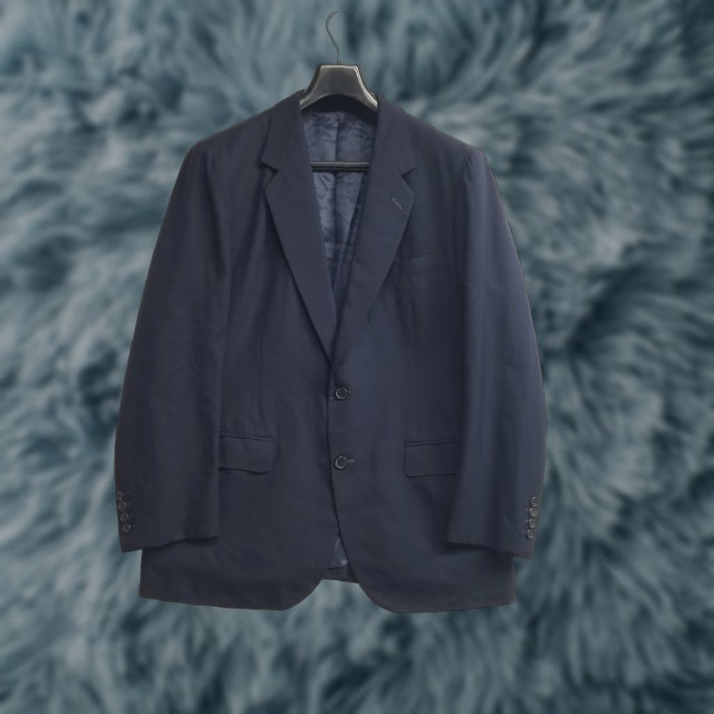 Vintage DORMEUIL AMADEUSS ENGLAND Blazer 48 R Wool 2-Button Blue Men Jacket Coat 100% See All pics Size 48R - 1 Thumbnail
