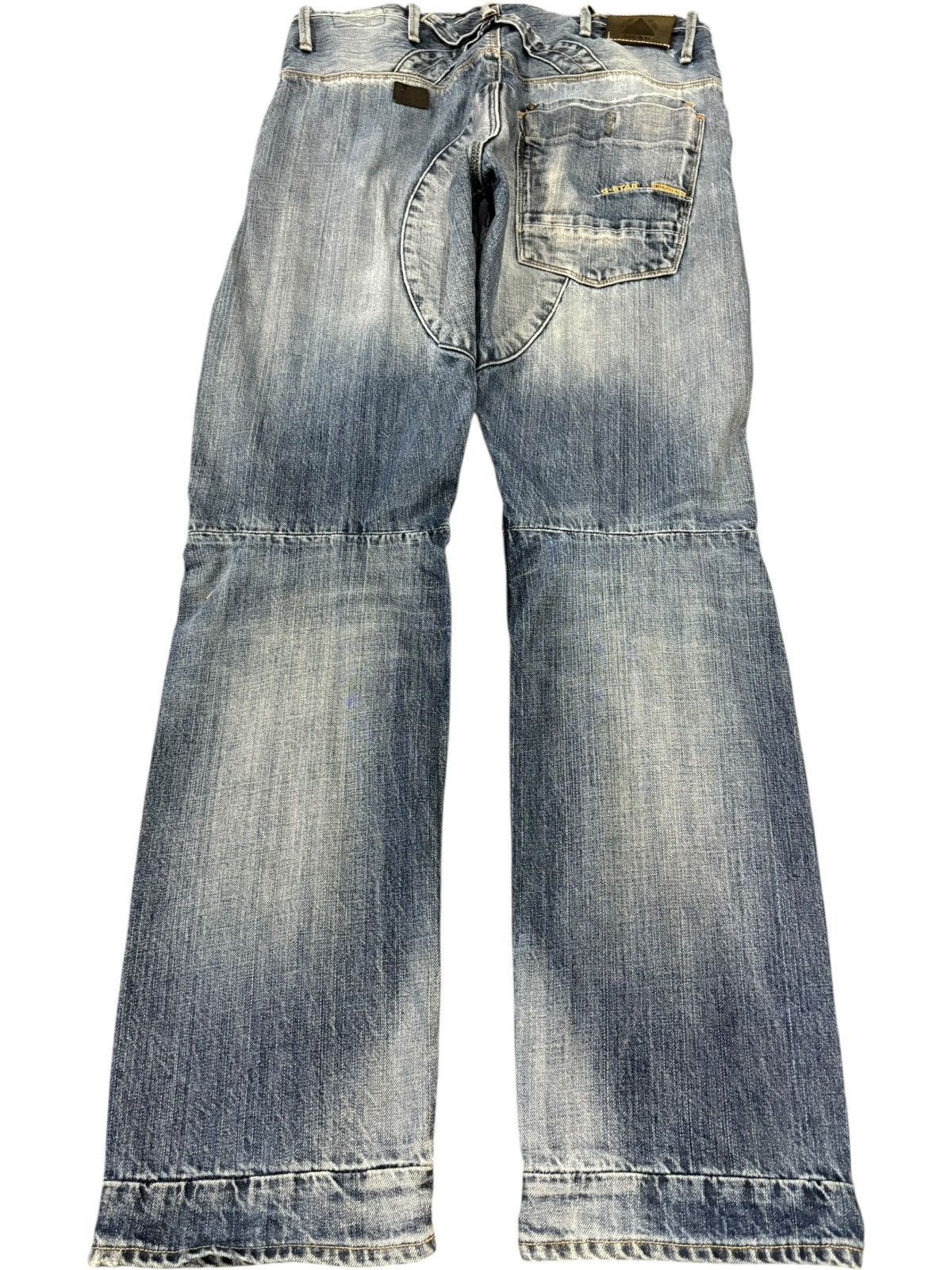 G-Star Vintage G Star Raw Tactical Style Buckle Back Loose Jeans Size US 34 / EU 50 - 2 Thumbnail