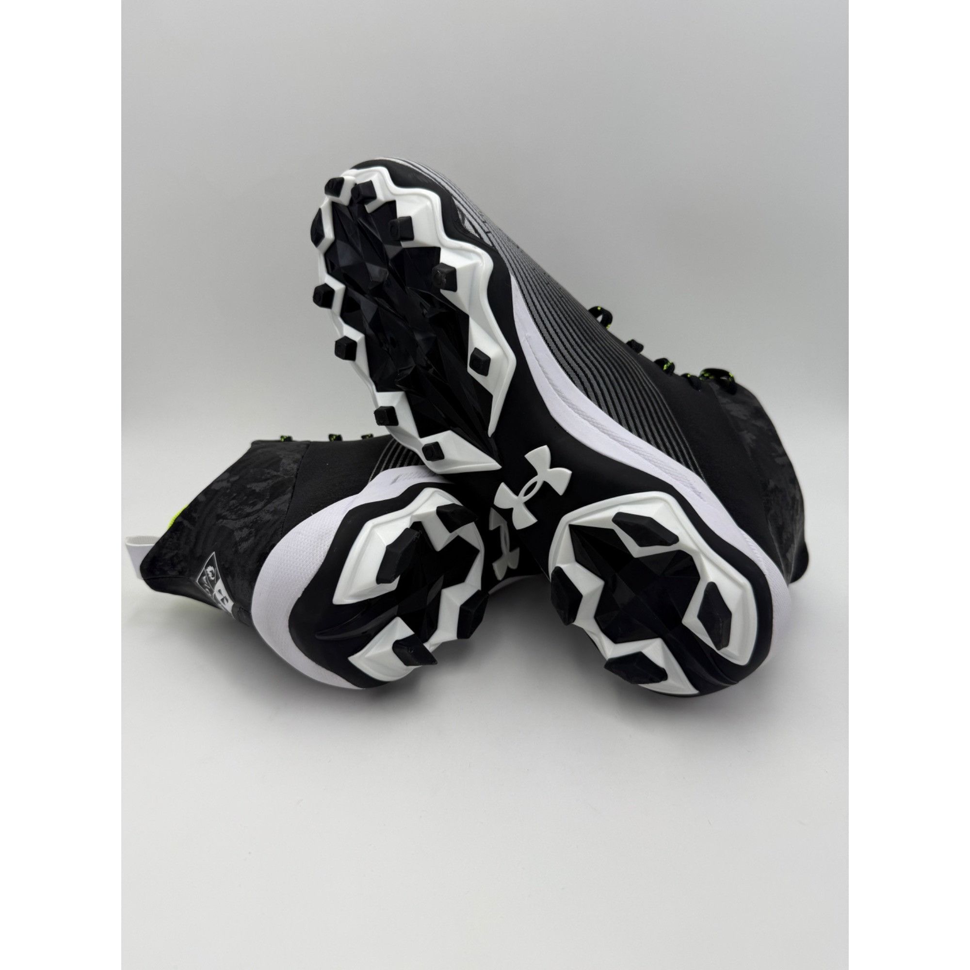 Under Armour Size 9 - Under Armour Hammer MC 2.0 Black White Lace-Up Foot Size US 9 / EU 42 - 8 Thumbnail